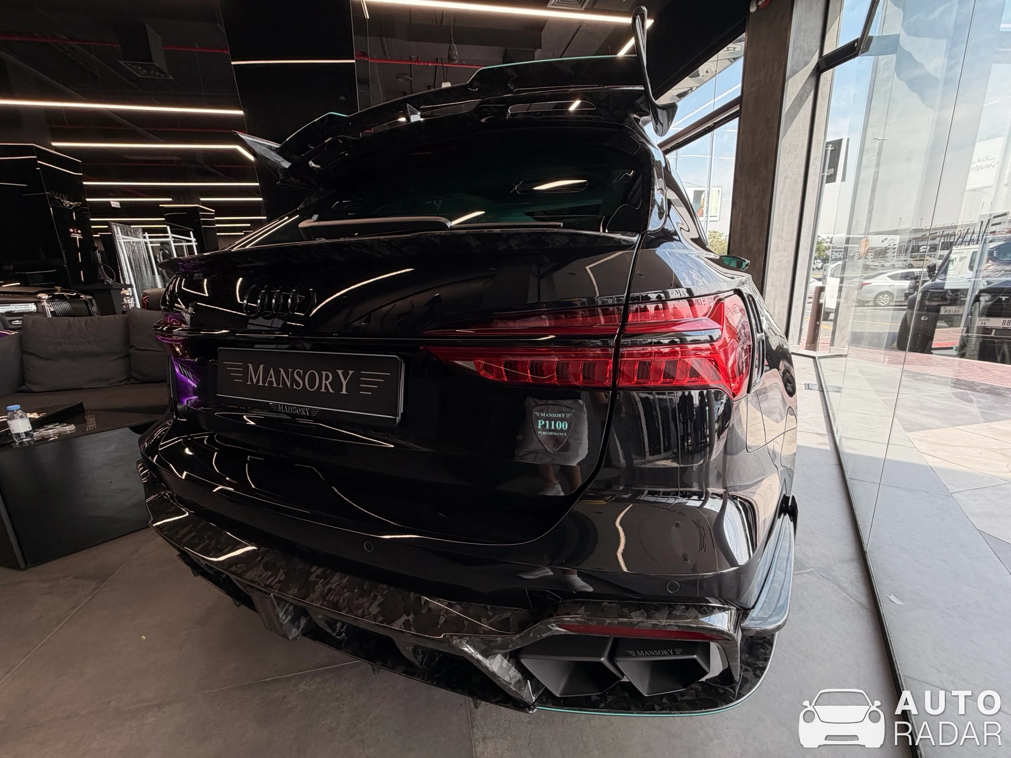 Audi RS6 Avant C8 Mansory spotted in دبي