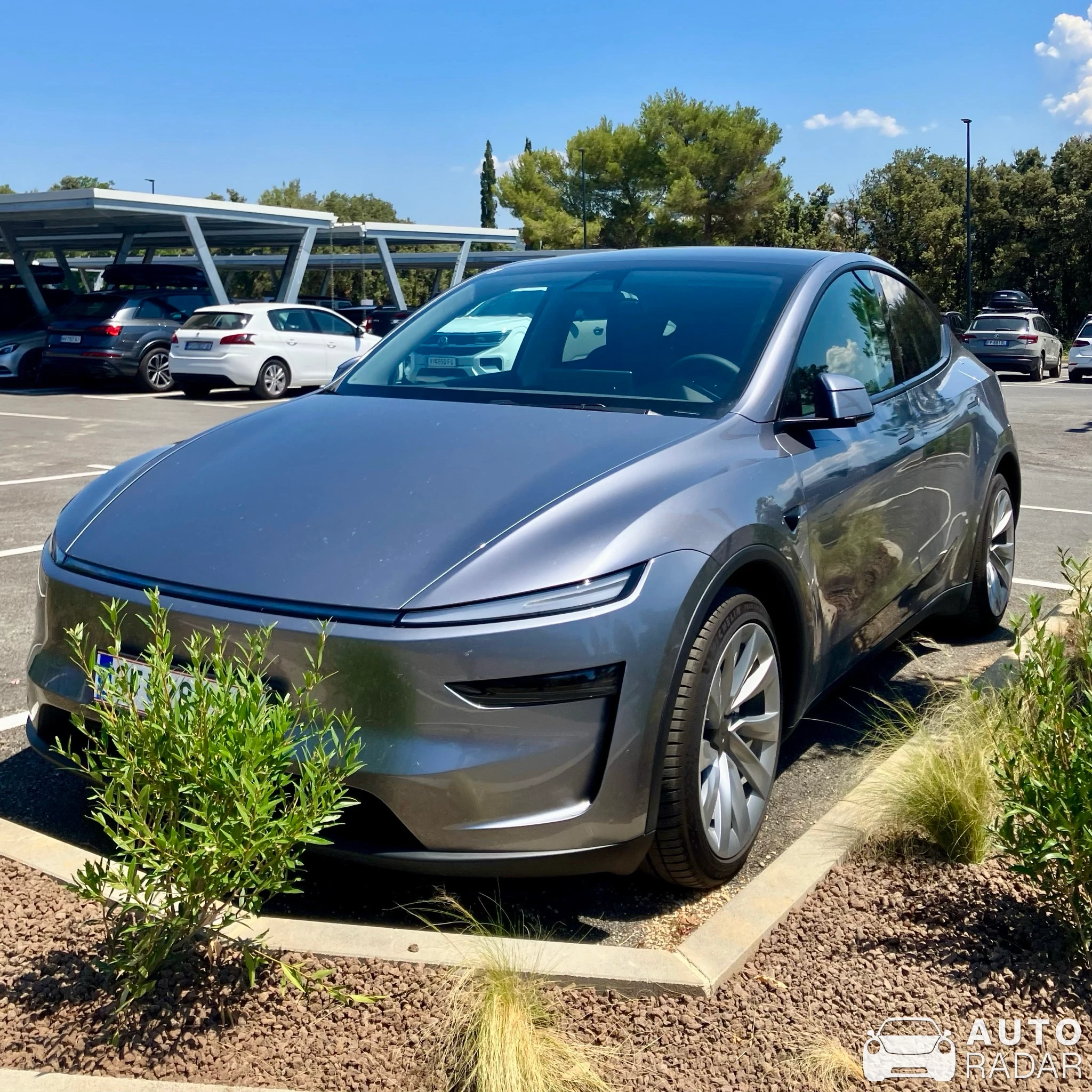 Tesla Model Y Juniper Performance spotted in Kampor, Chorvátsko