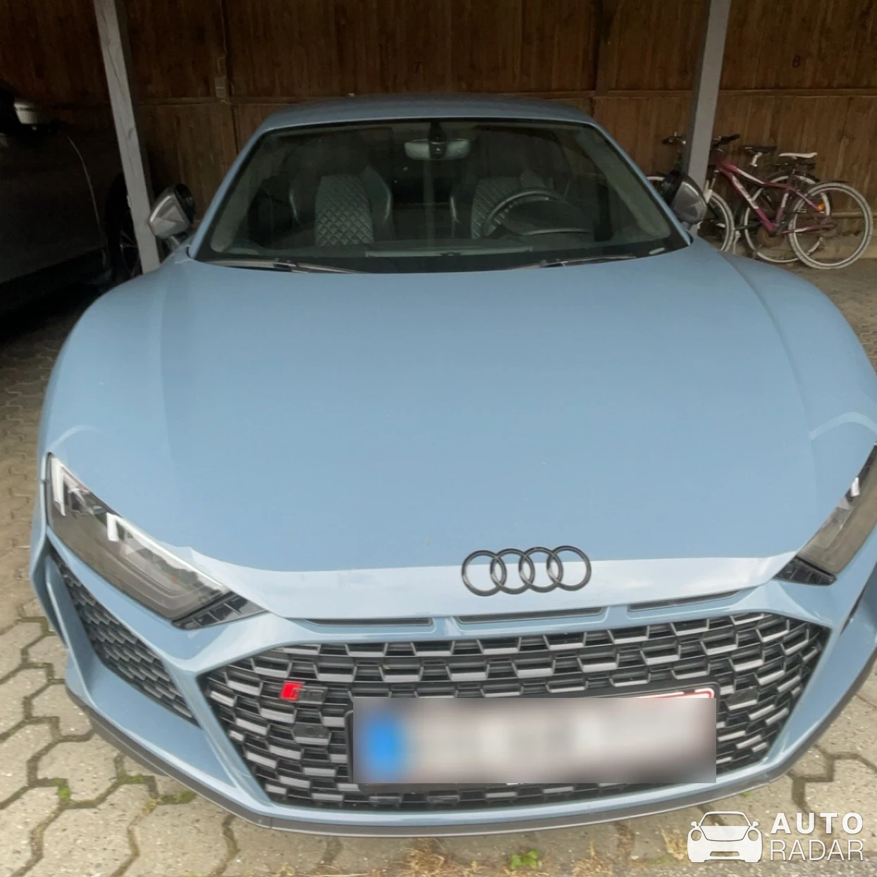 Audi R8 V10 Spyder spotted in Svenstrup J, Danmark