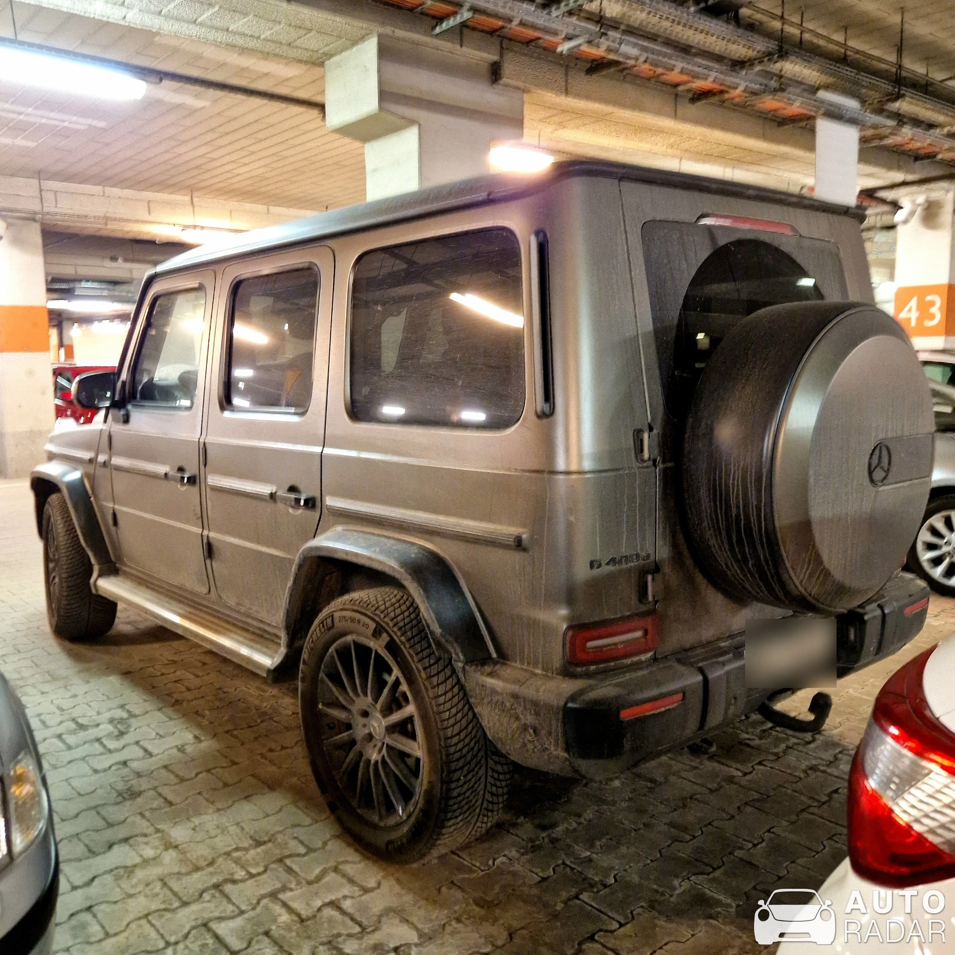 Mercedes-Benz G 400d spotted in Kraków
