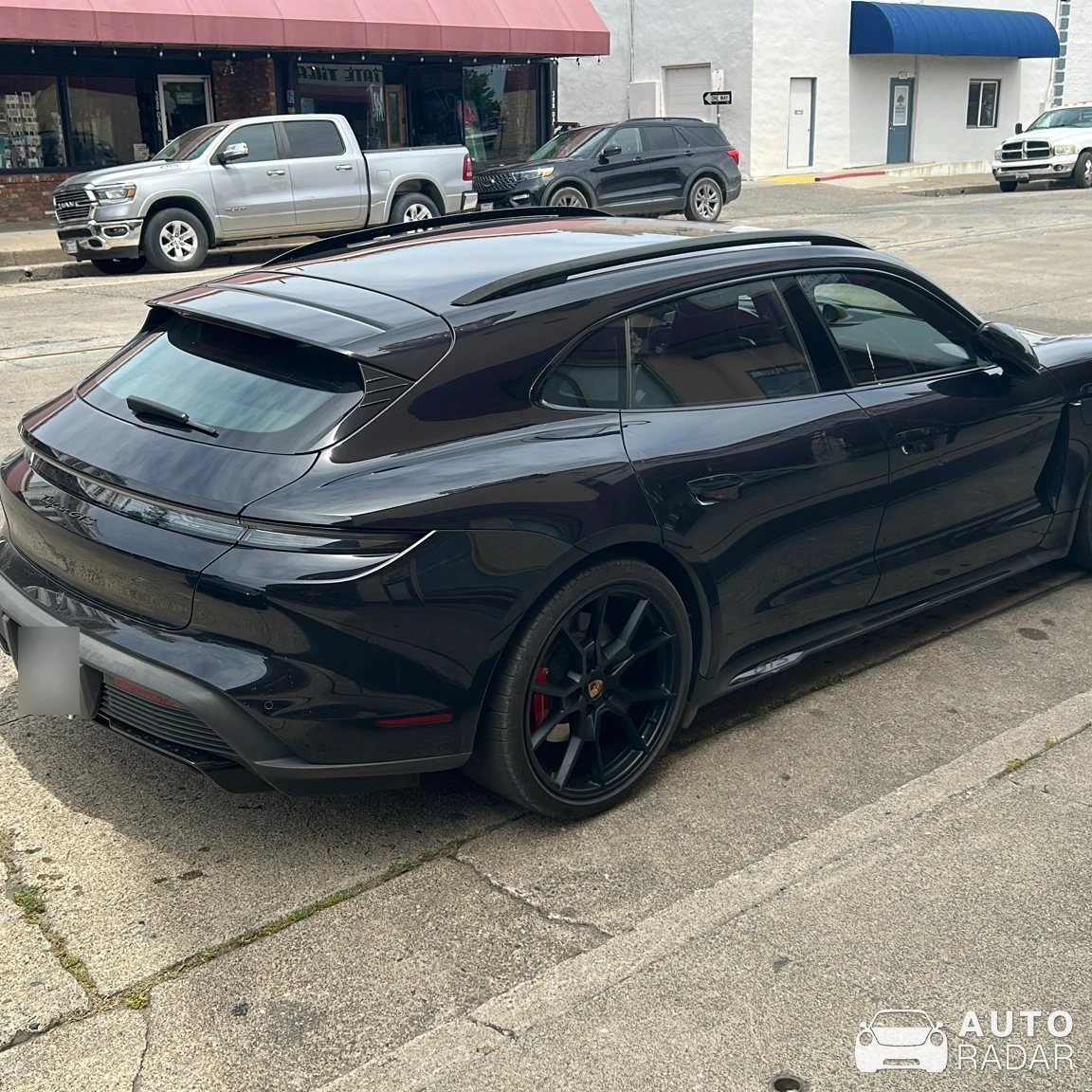 Porsche Taycan GTS Sport Turismo spotted in Red Bluff