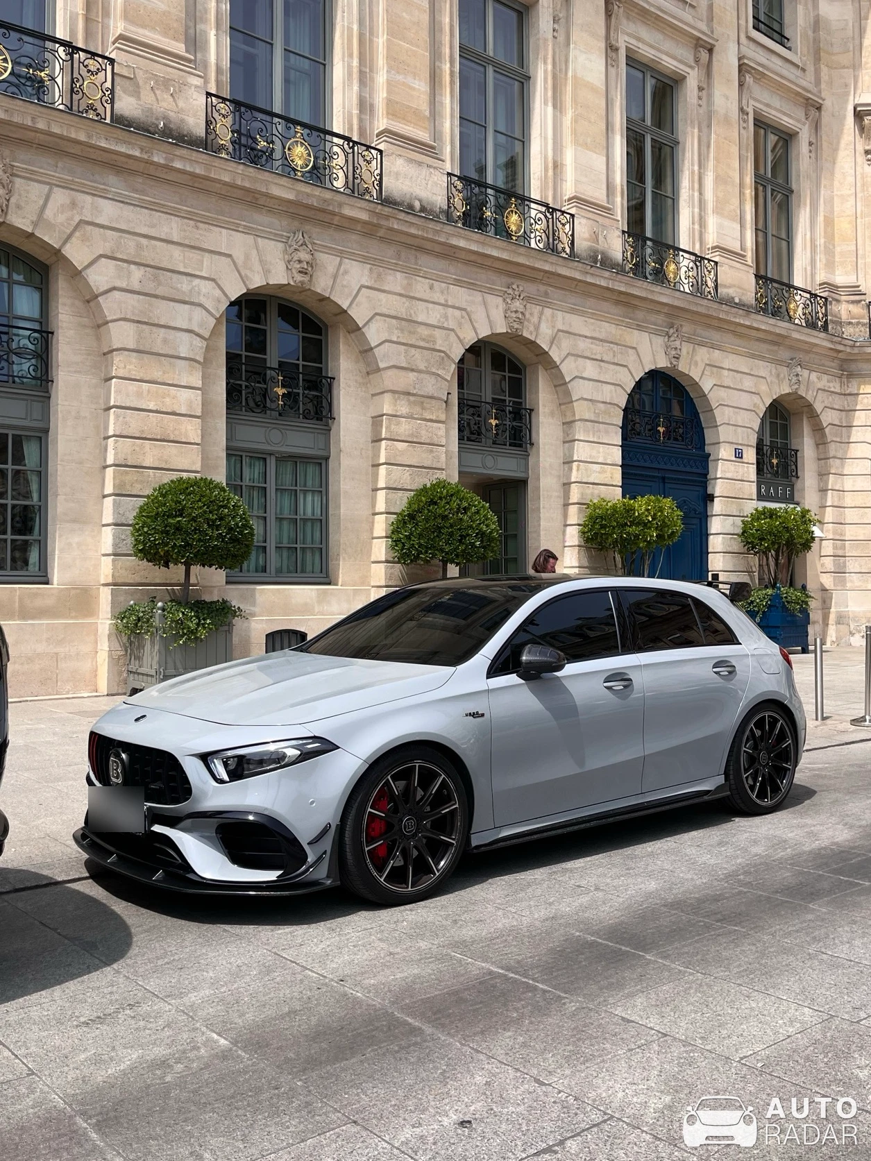Mercedes-AMG Brabus A B45 W177 spotted in Paris