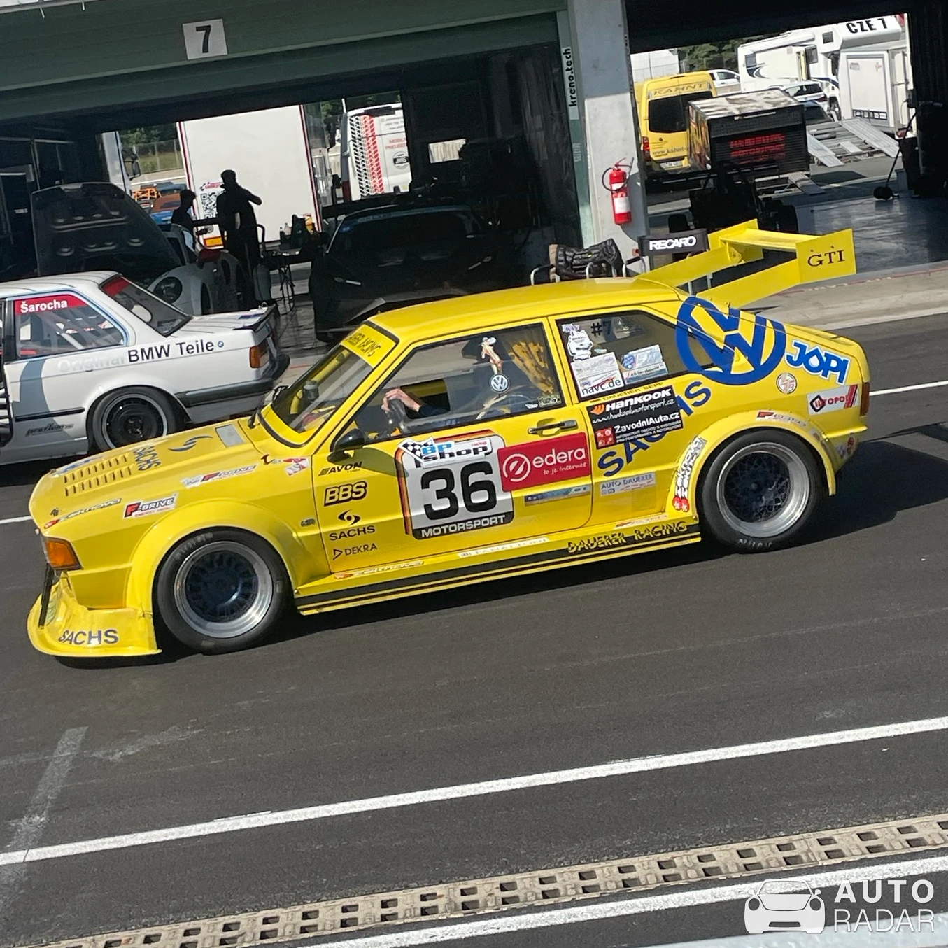 Volkswagen Golf GTI GT Racing spotted