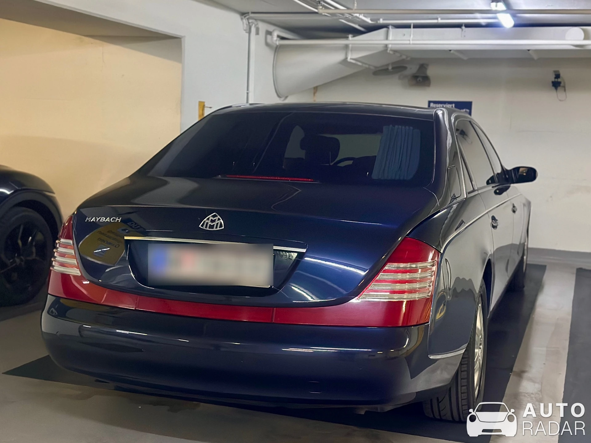 Maybach 62 spotted in Vienna