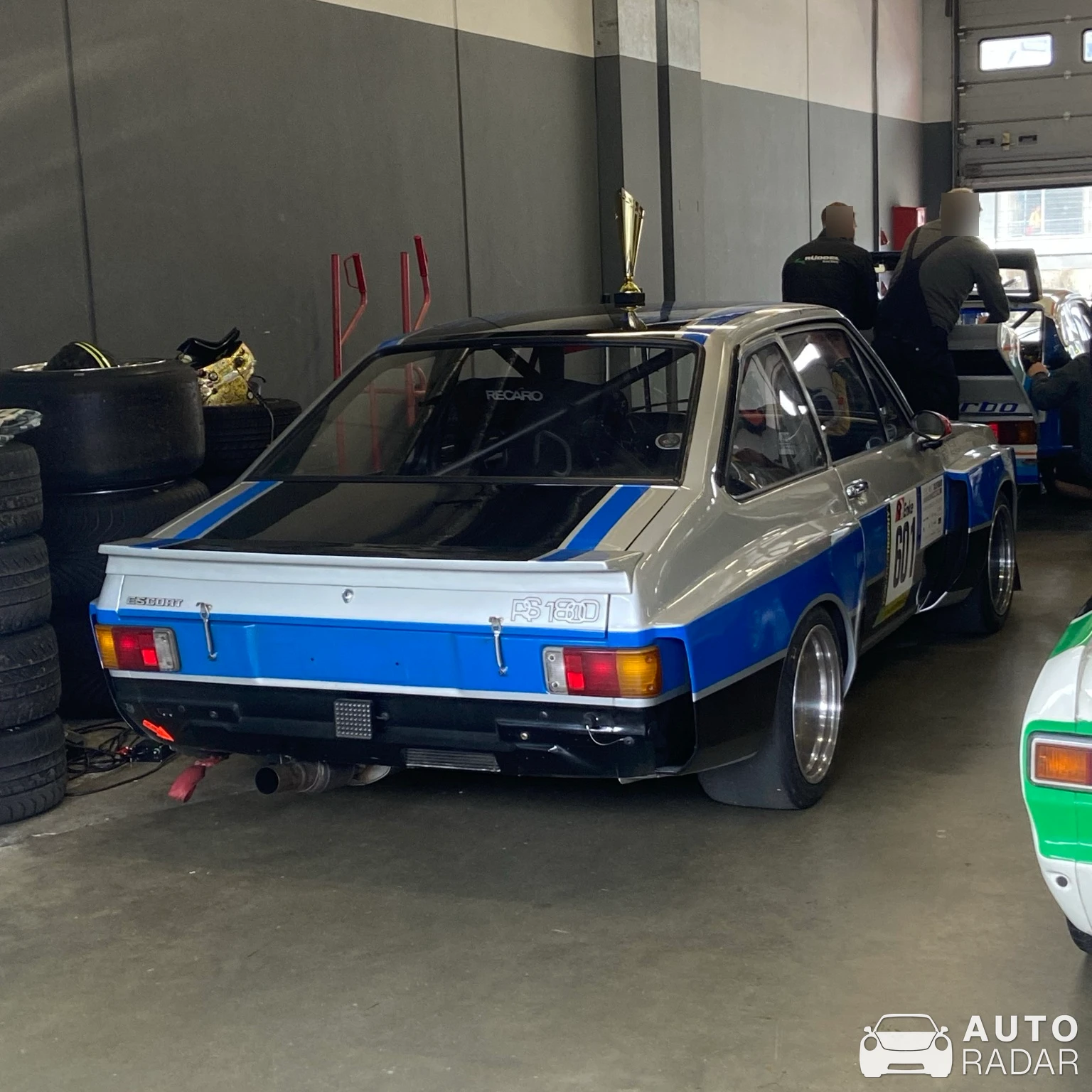 Ford Escort RS1800 spotted in Nürburg
