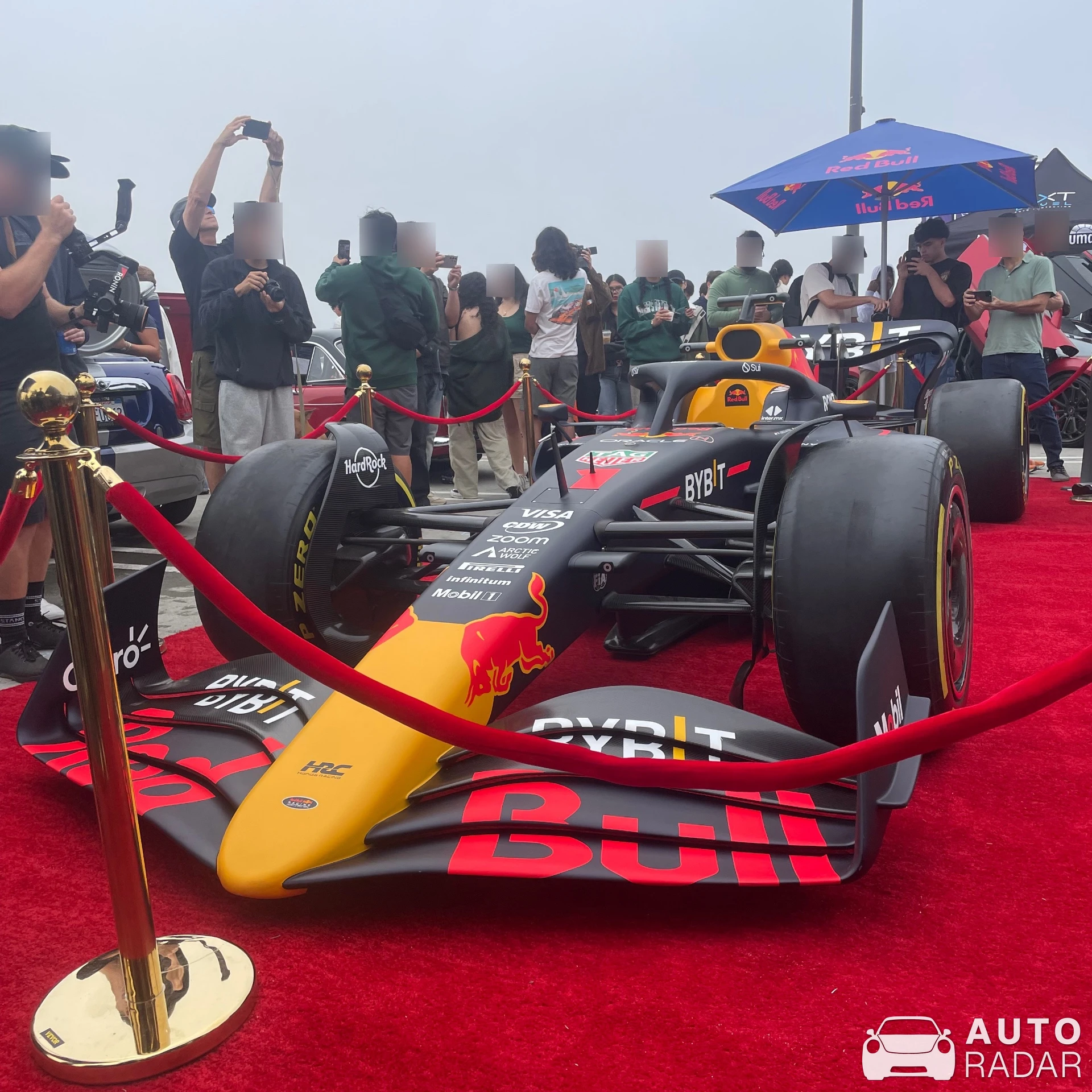 Red Bull Racing RB19 spotted in San Clemente, United States