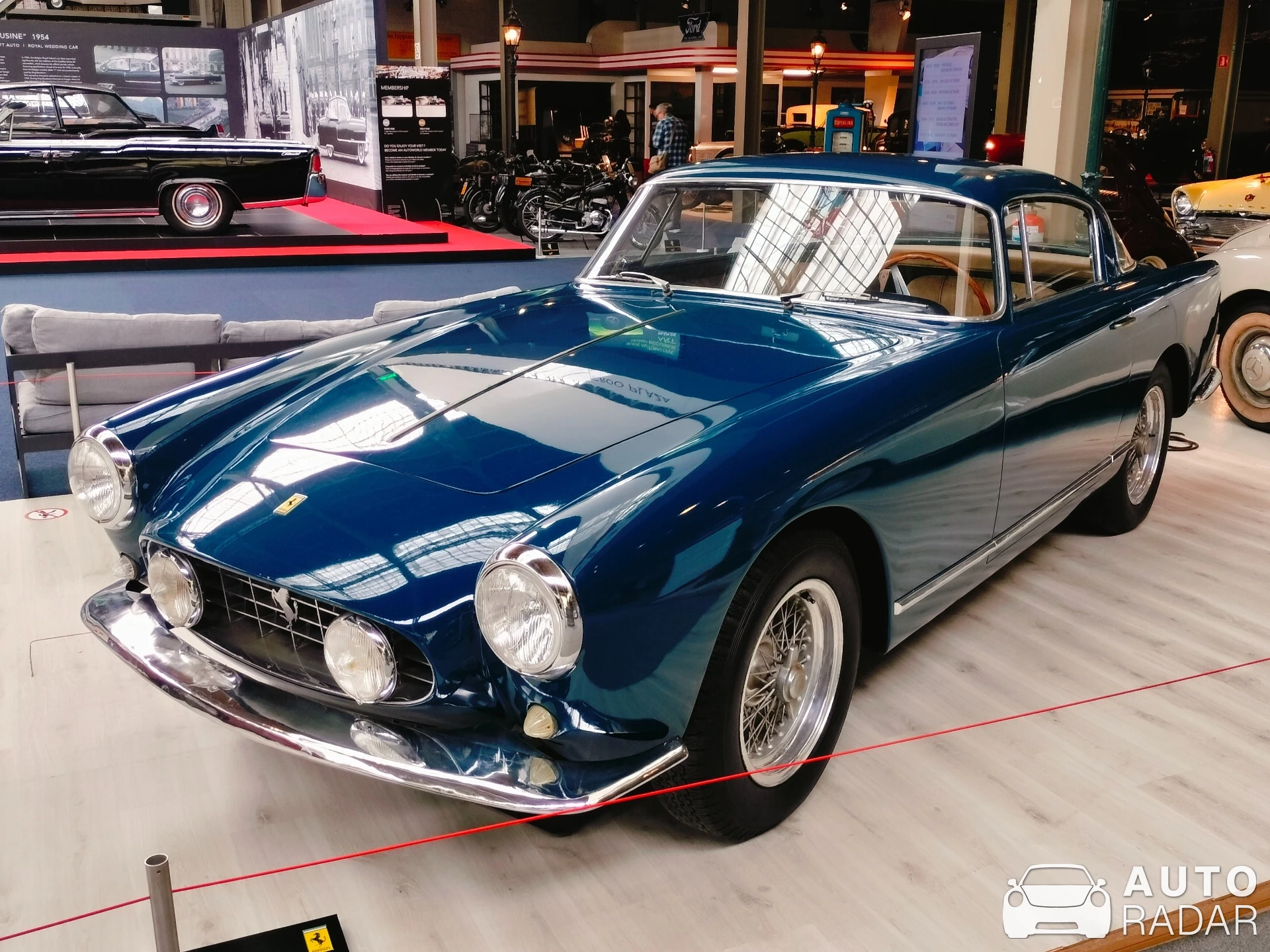 Ferrari 250 GT Boano spotted in Brussels