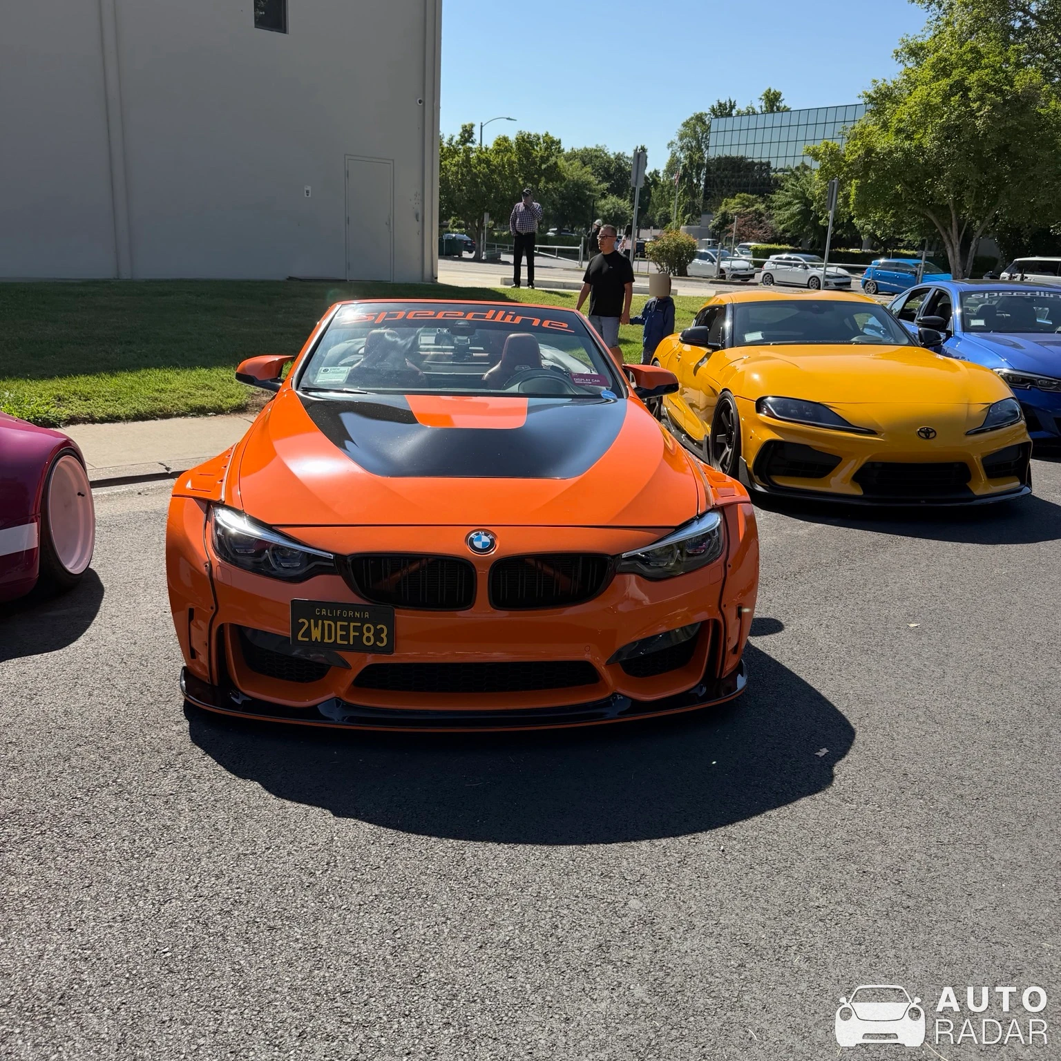 BMW M4 F82 Coupé Kyza Widebody spotted in Sacramento