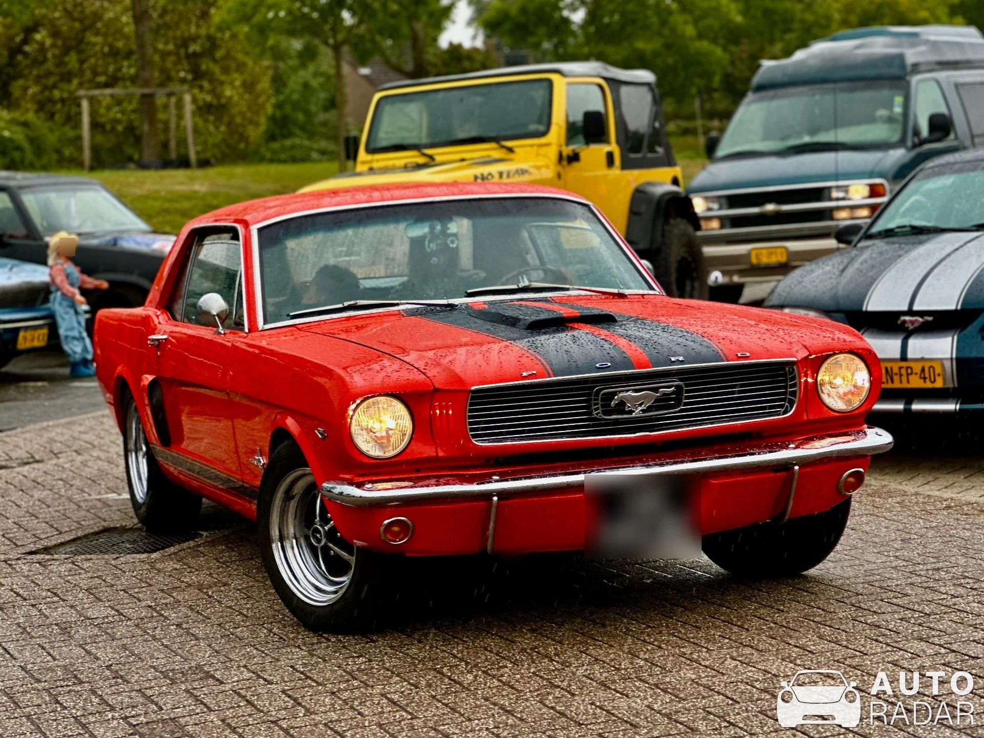 Ford Mustang 289 V8 spotted in Hellevoetsluis