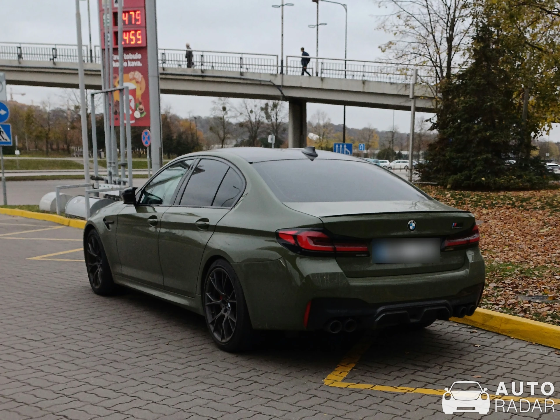 BMW M5 F90 Competition spotted in Kaunas, Lithuania