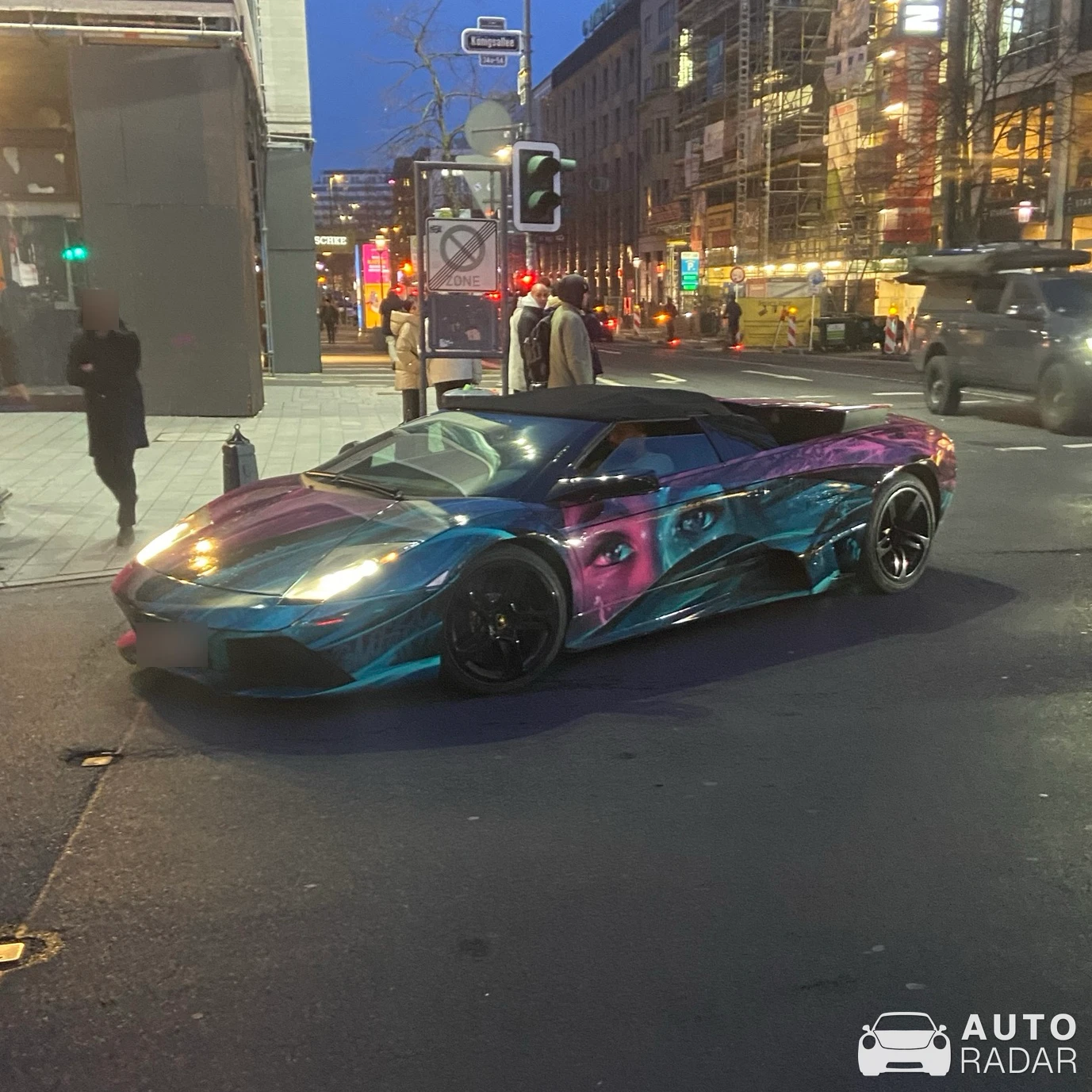 Lamborghini Murciélago LP640 Roadster spotted in Düsseldorf, Deutschland