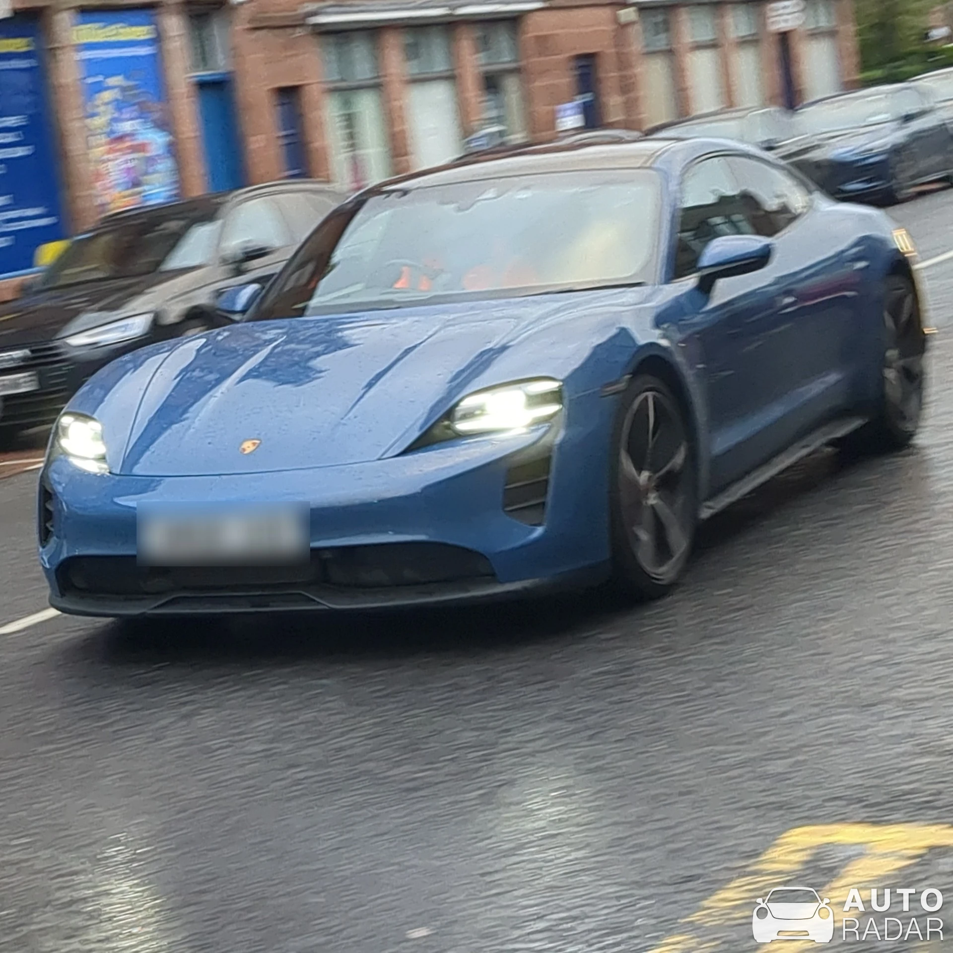Porsche Taycan GTS spotted in East Ayrshire Council, United Kingdom