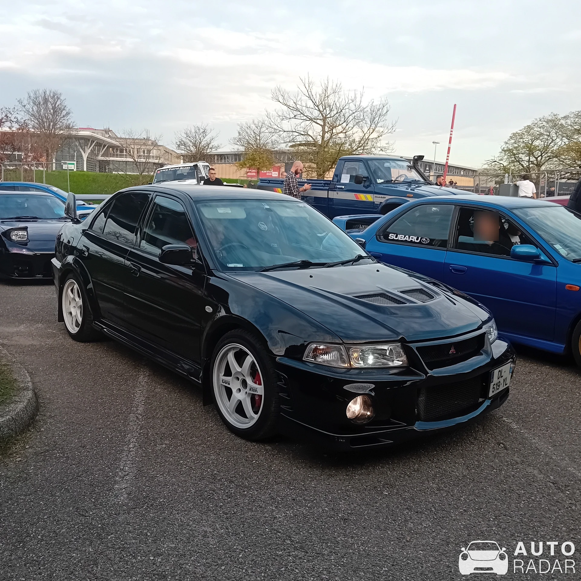 Mitsubishi Lancer Evolution VI spotted in Lyon, France
