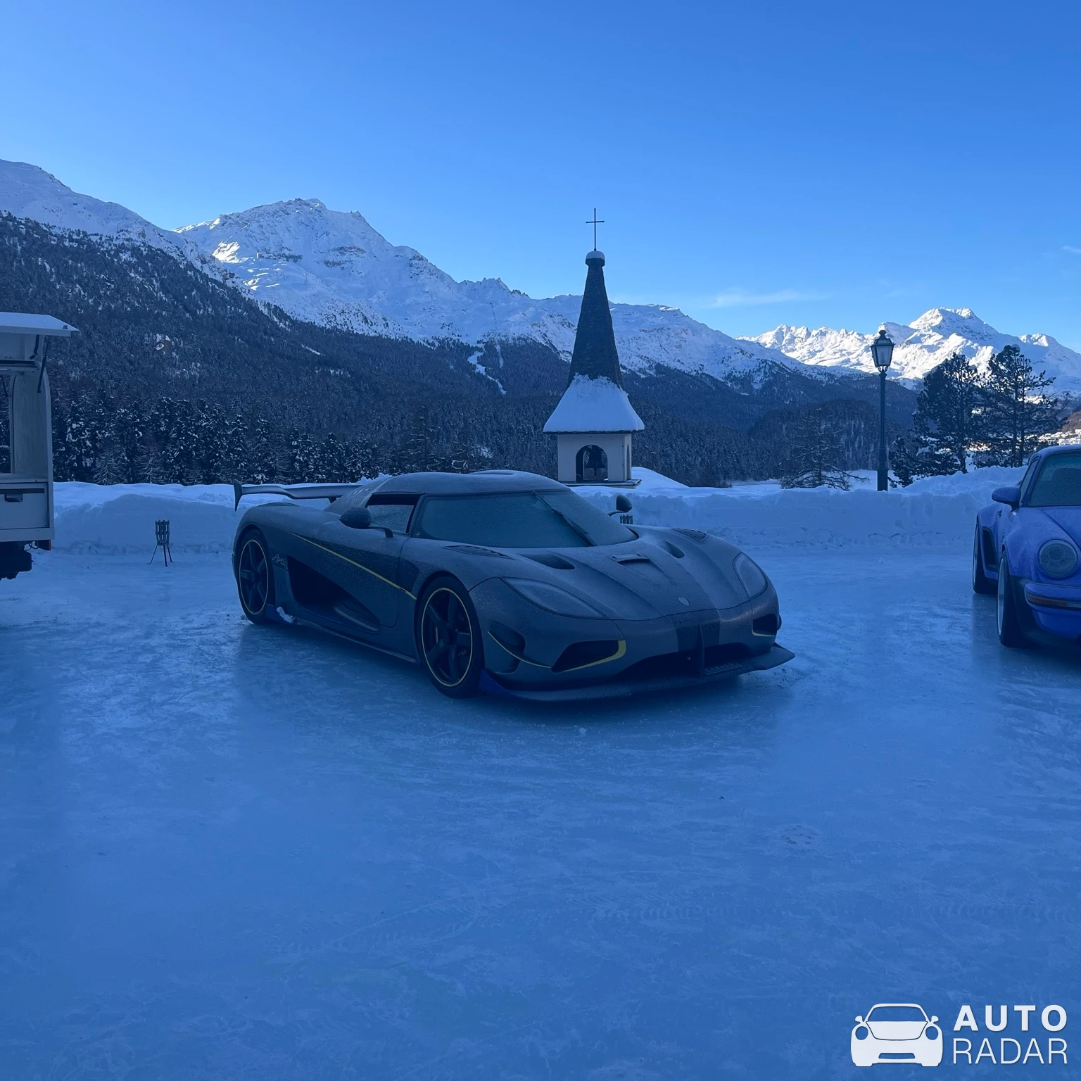 Koenigsegg Agera RS Prototype spotted in Sankt Moritz