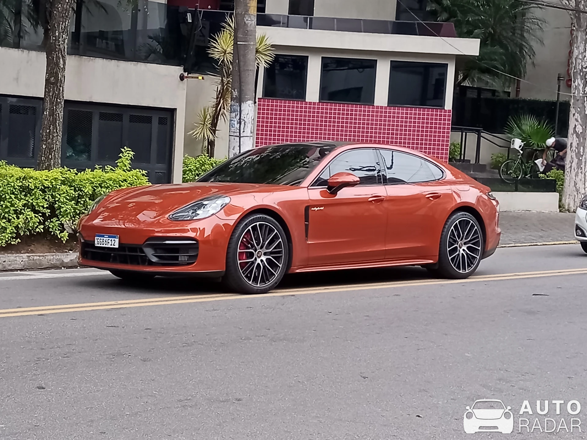 Porsche 971 Panamera 4S spotted in Jardim, Brasil