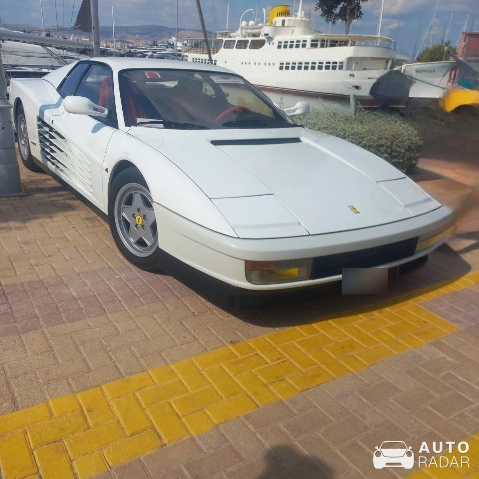 Ferrari Testarossa spotted in Athina, Greece