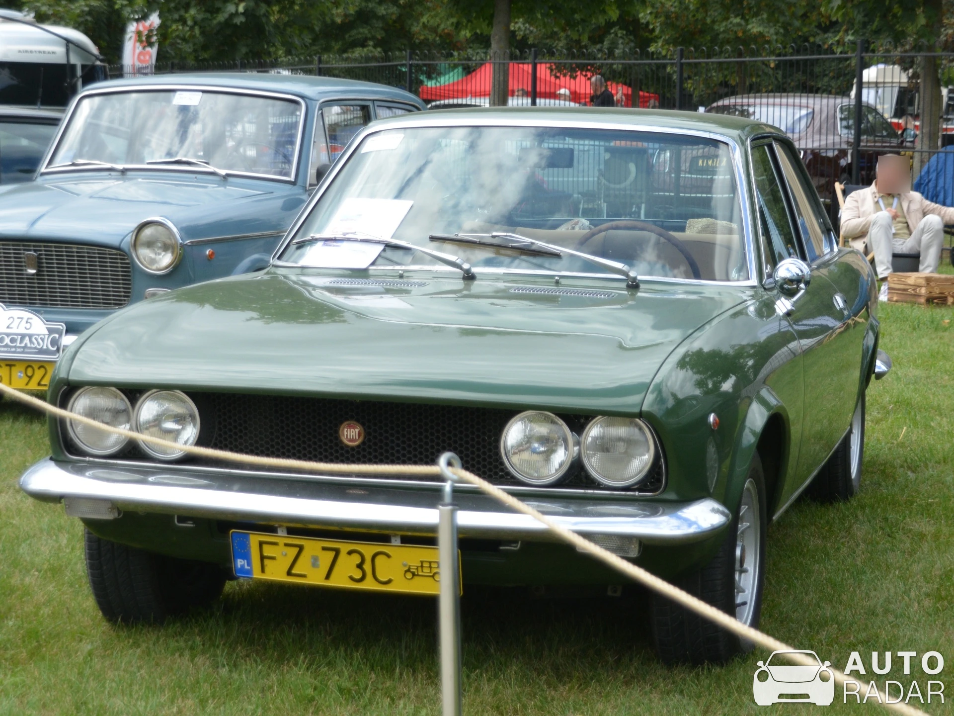 Fiat 124 Sport Coupé spotted