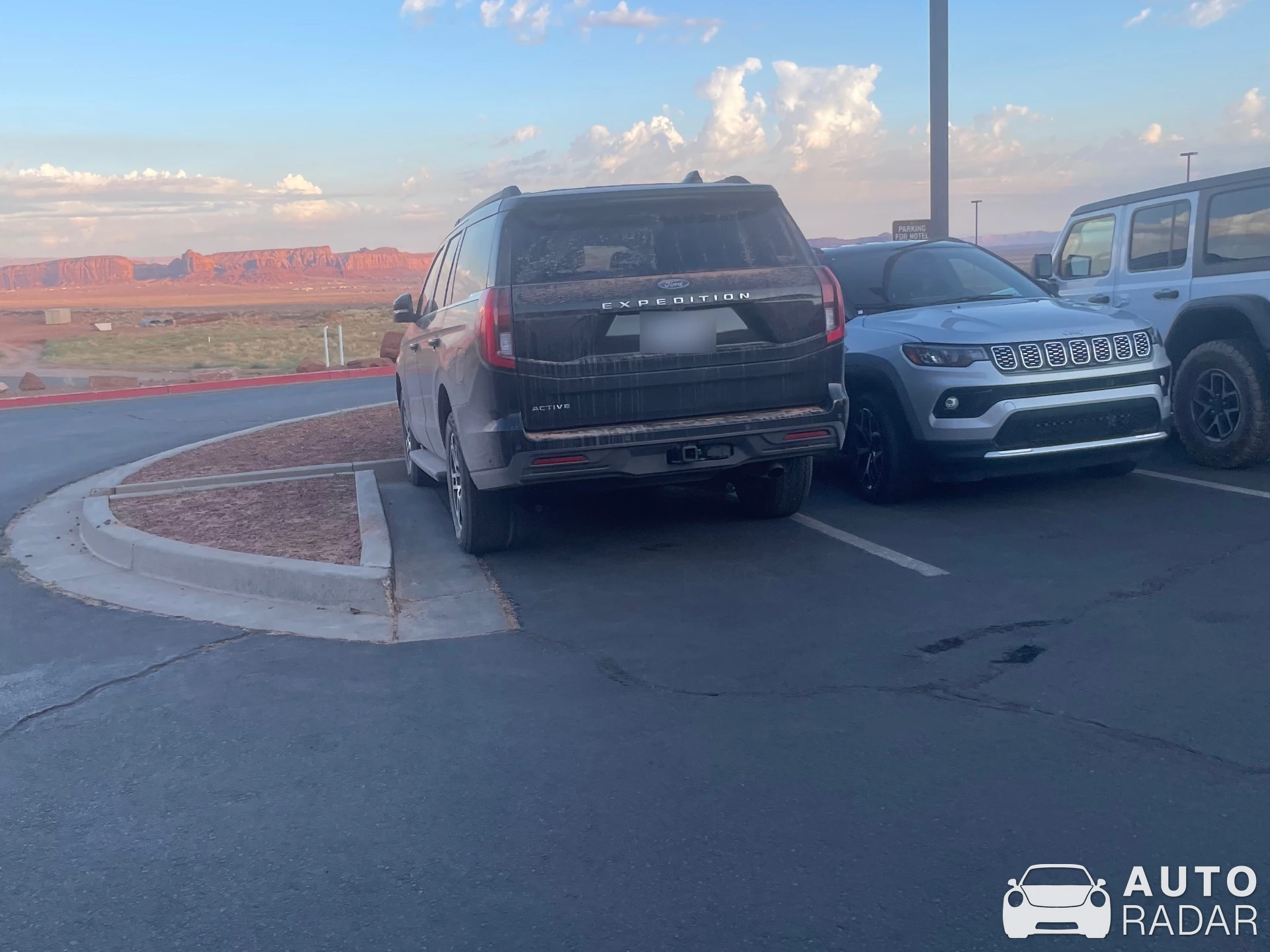 Ford Expedition spotted in Leupp