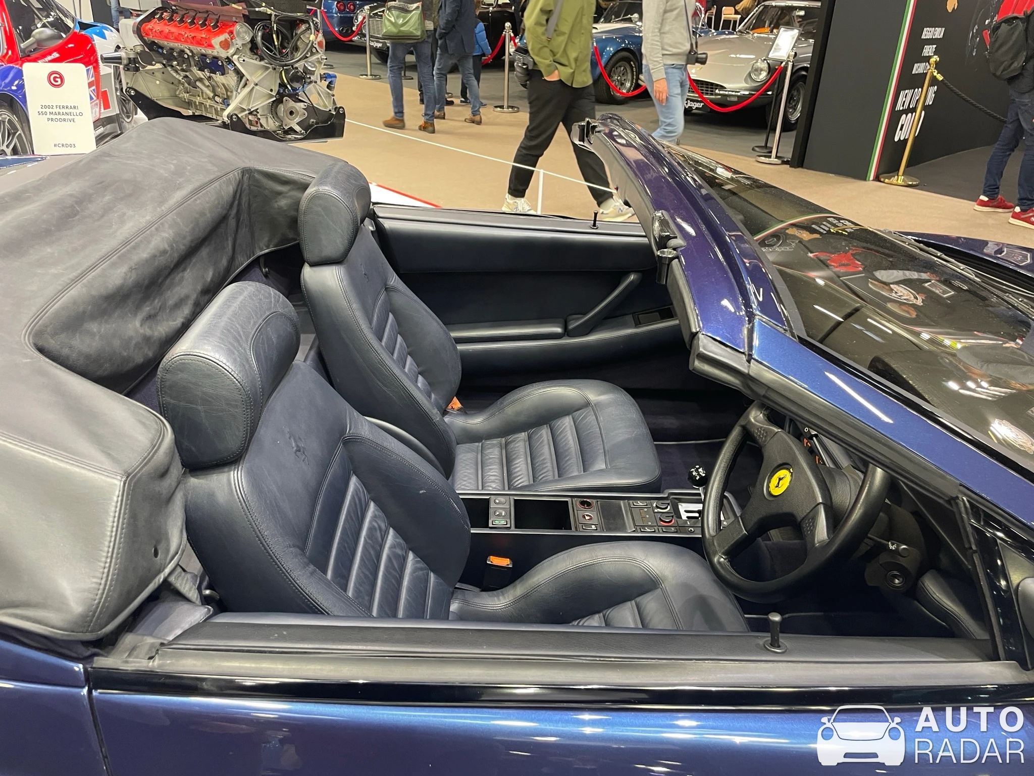 Ferrari 512 TR Spider Scuderia Baldini spotted in Paris