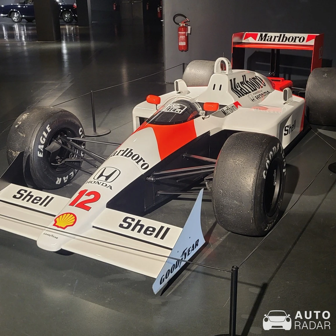 McLaren MP4/4 spotted in Turin