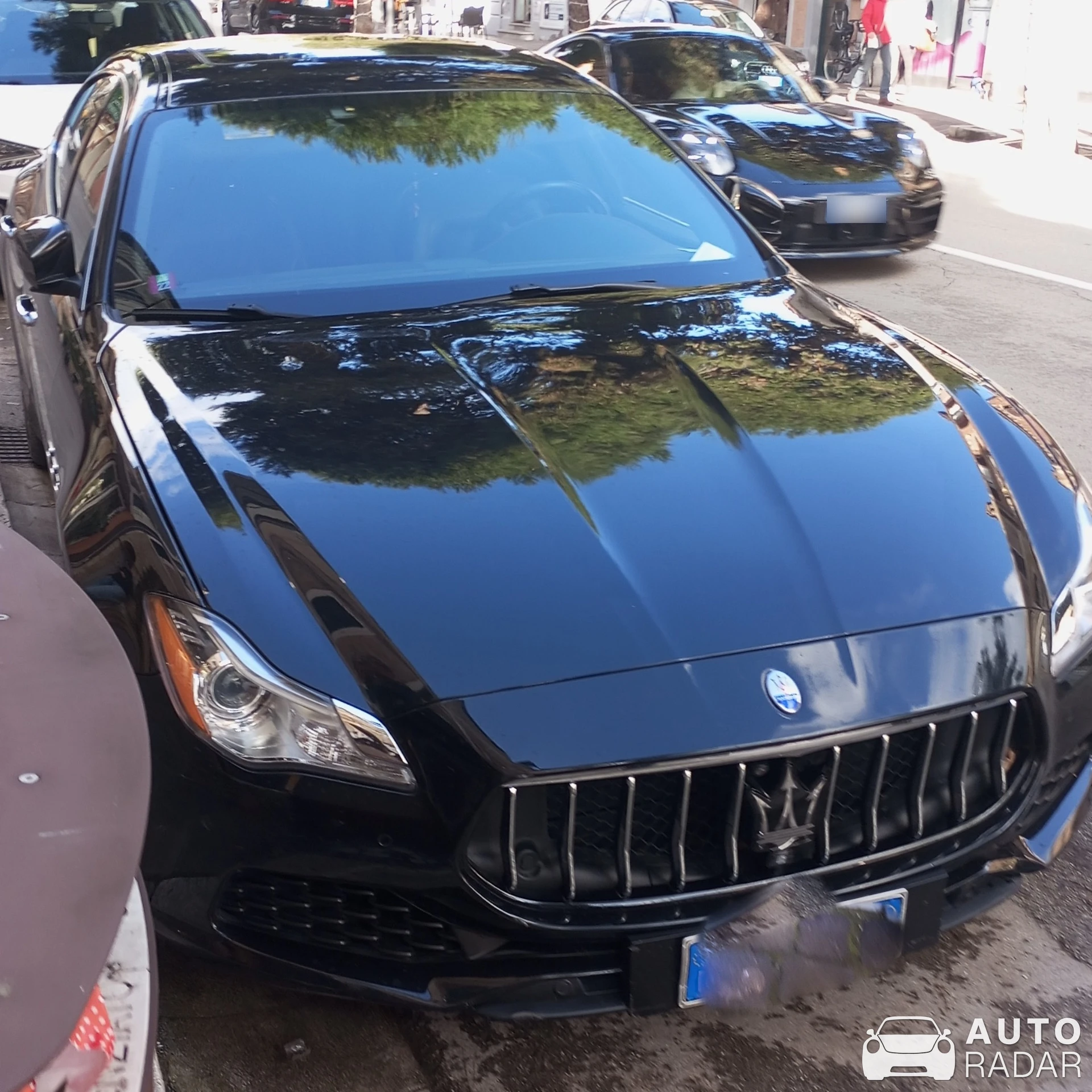 Maserati Quattroporte spotted in Porto Recanati, Italia