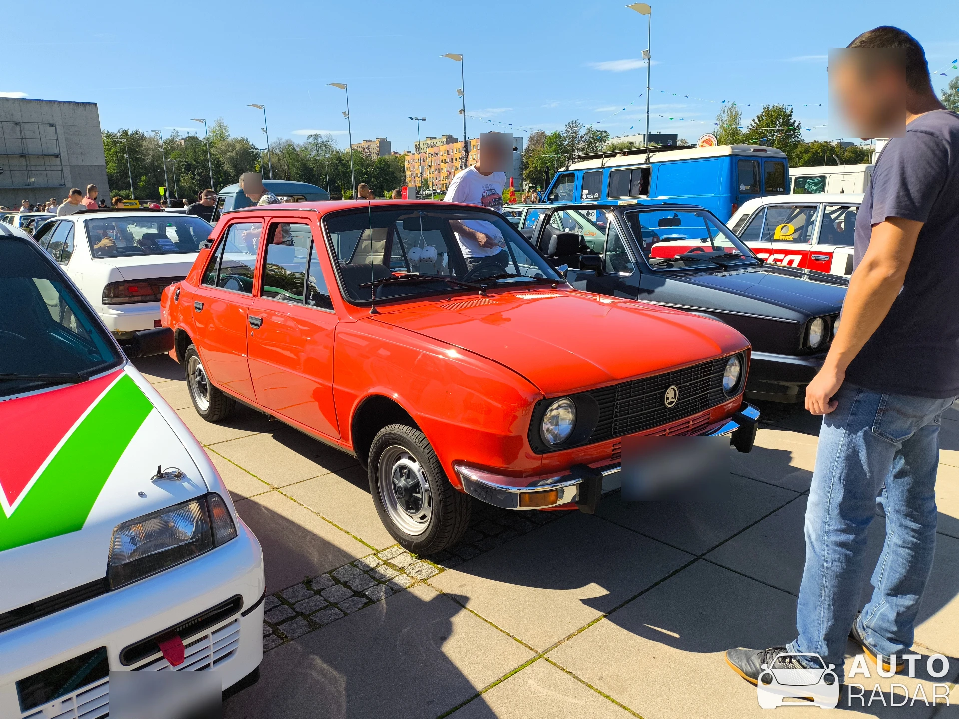 Škoda 105S spotted in Gliwice