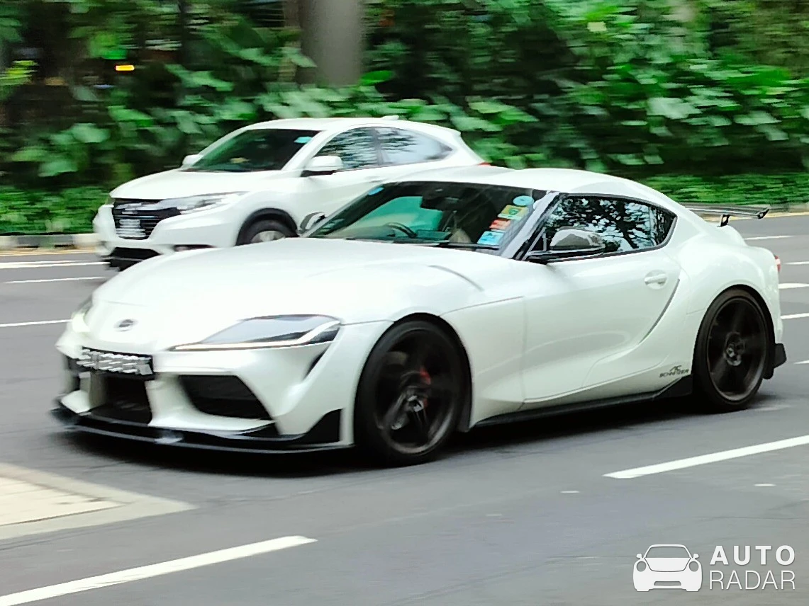 Toyota GR Supra A90 spotted in Singapore, Singapore