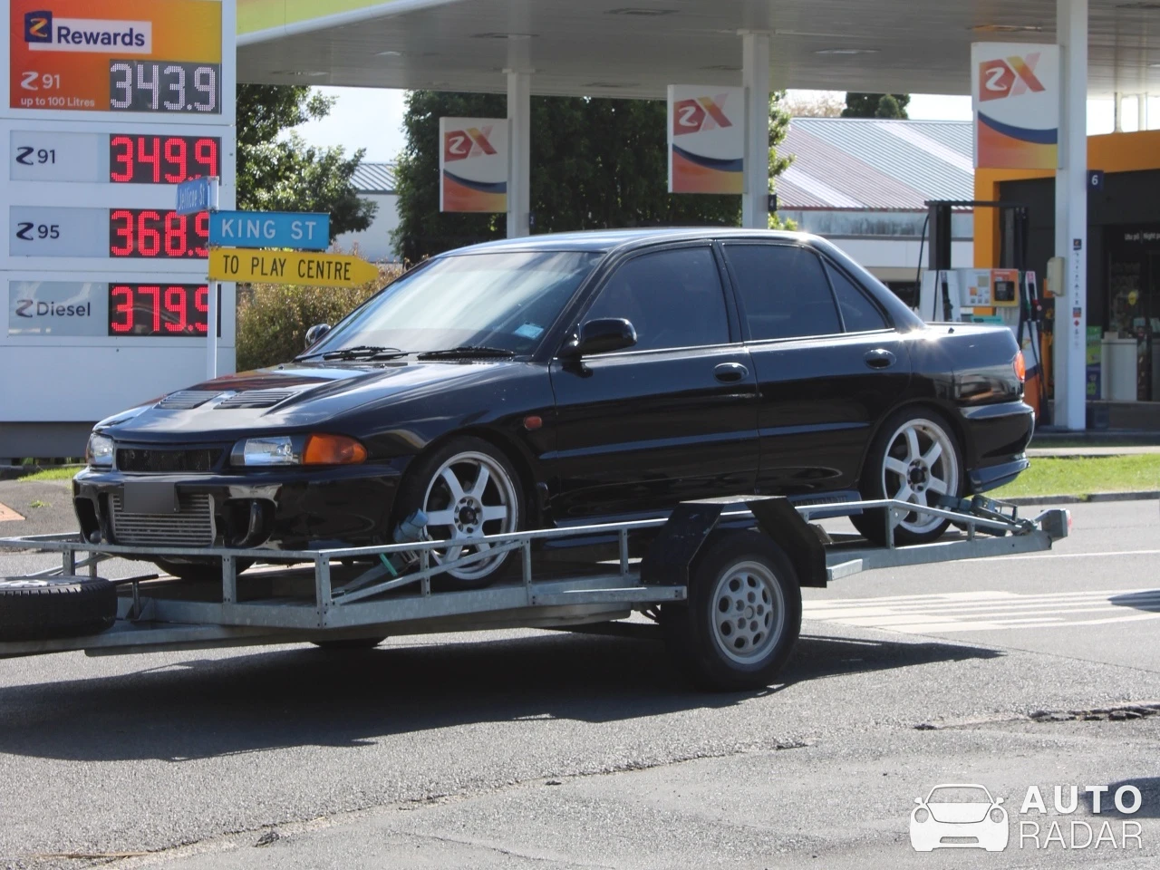 Mitsubishi Lancer Evolution spotted