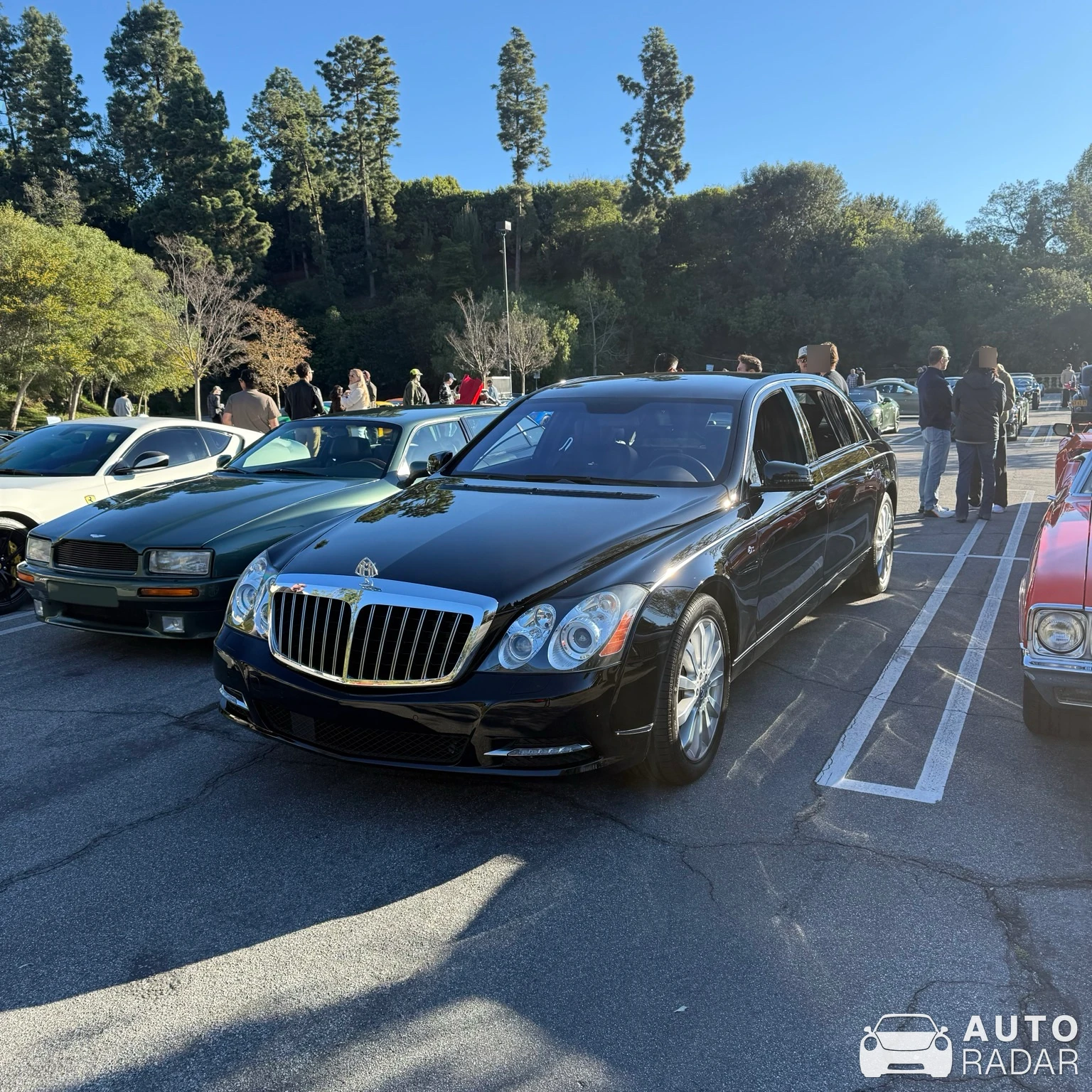 Maybach 62 S spotted in Beverly Hills
