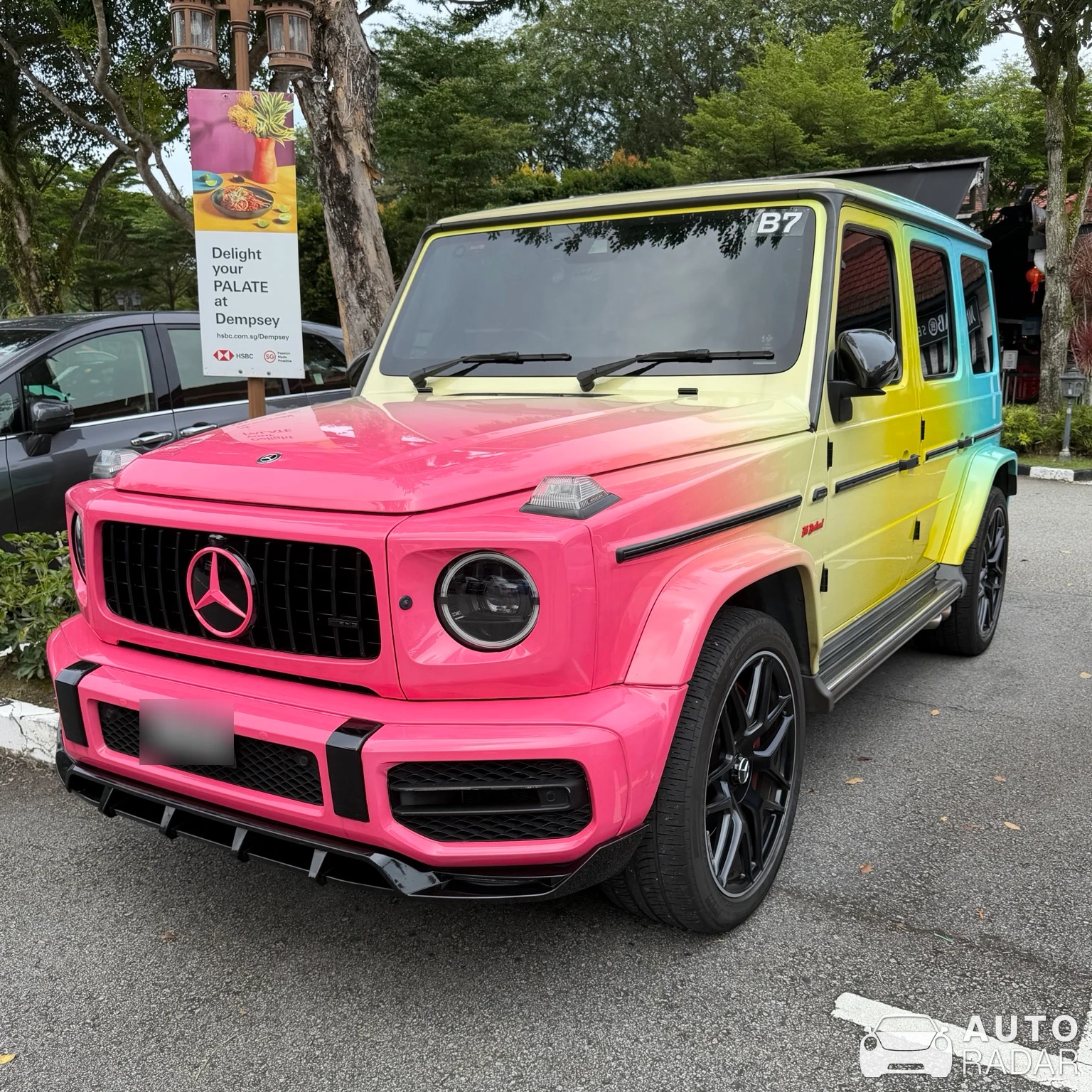 Mercedes-AMG G 63 W463 2018 spotted in Singapore, 싱가포르
