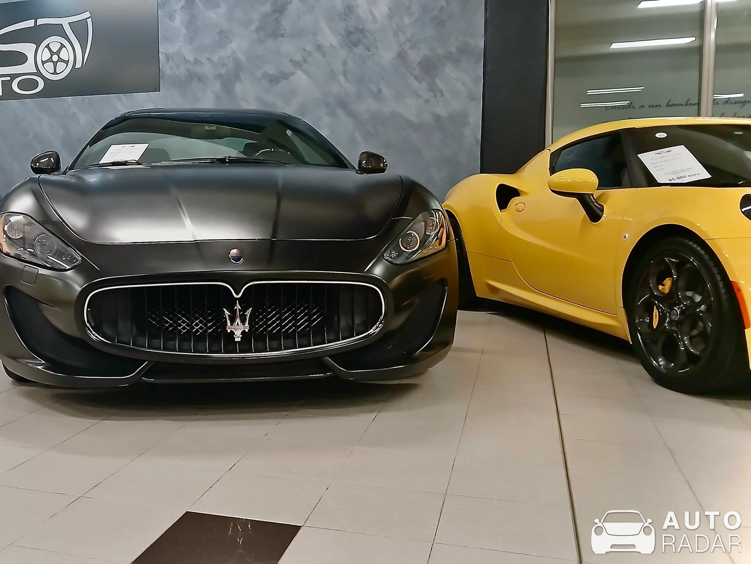 Maserati GranTurismo Sport spotted in Viadana, Italia