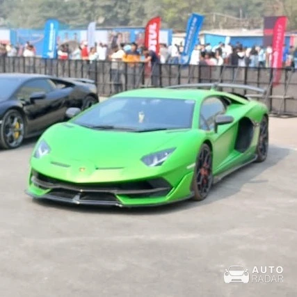 Lamborghini Aventador LP770-4 SVJ spotted in Thane, India