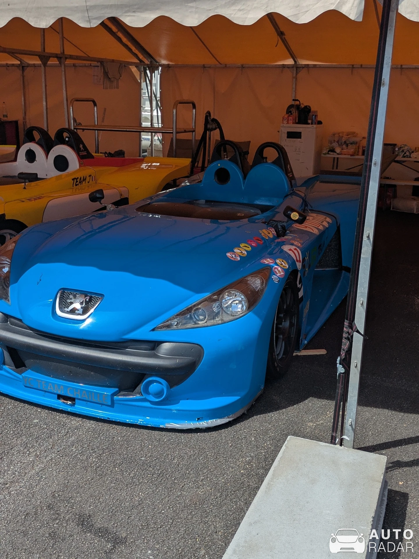 Peugeot 207 THP Spider spotted in Le Vigeant