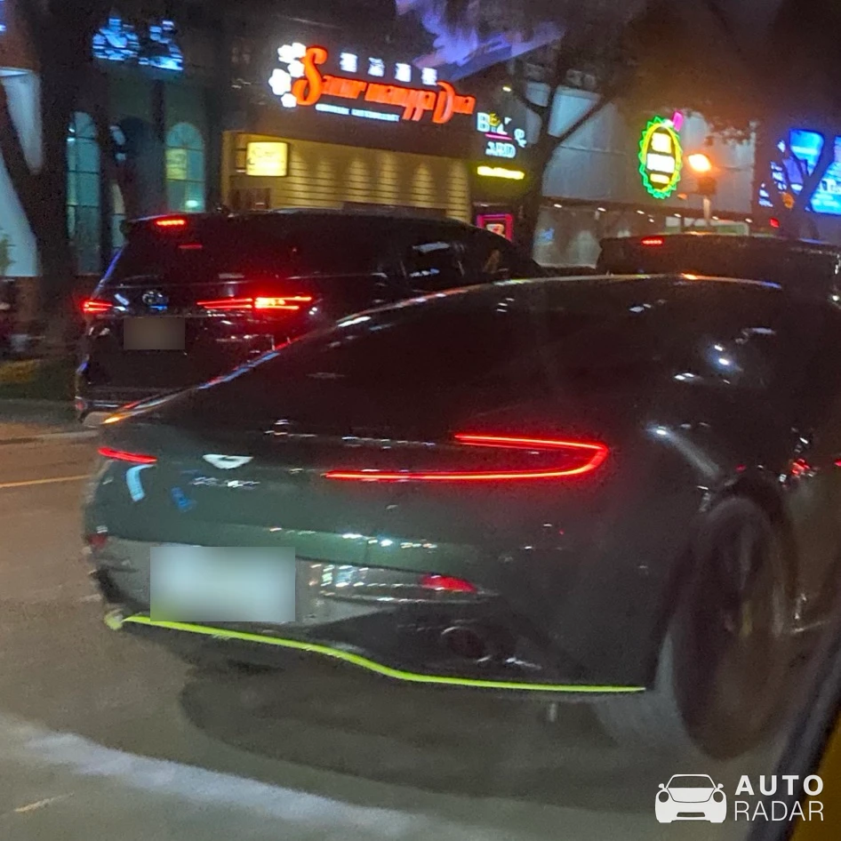 Aston Martin DB11 AMR spotted in Jakarta Utara
