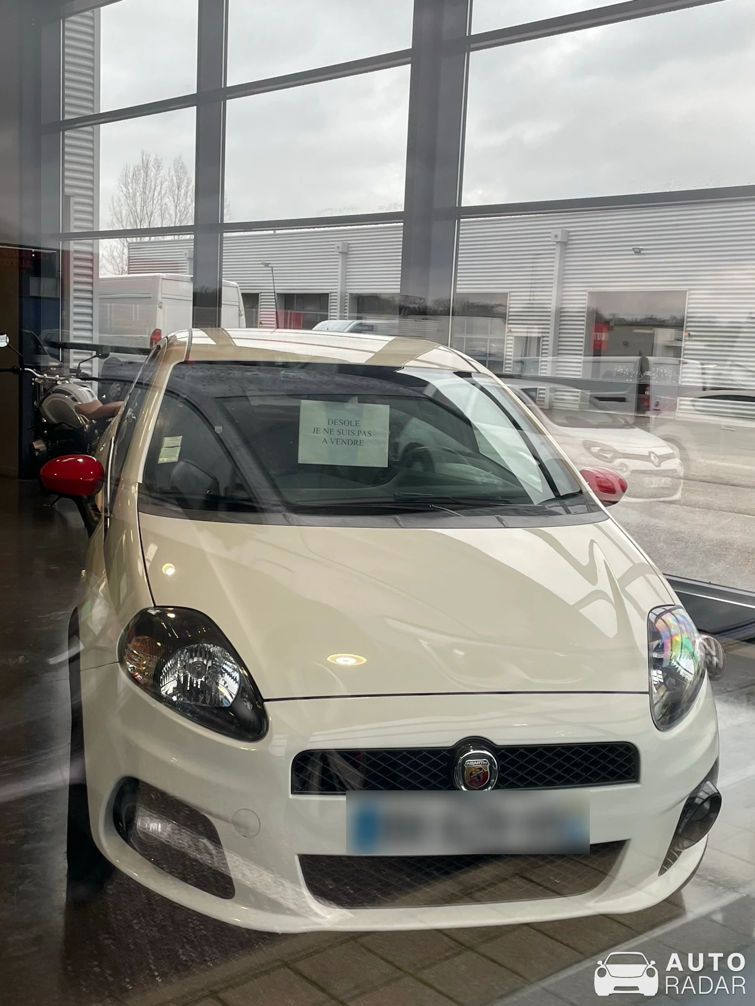 Abarth Punto Evo 3 spotted in Dommartin-lès-Toul