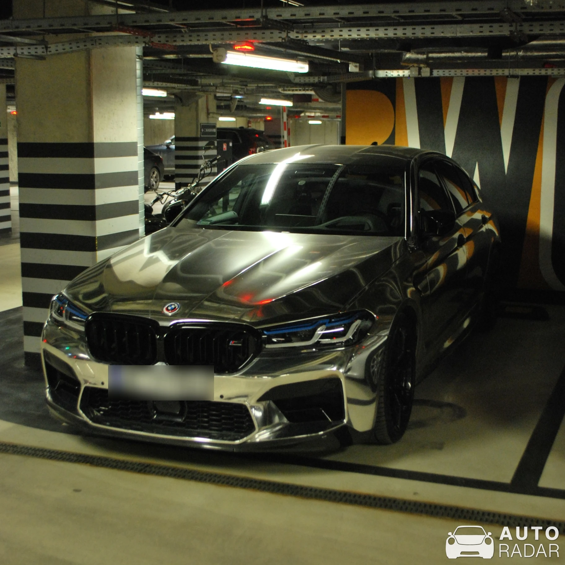 BMW M5 F90 Competition 2021 spotted in Warszawa, Poland