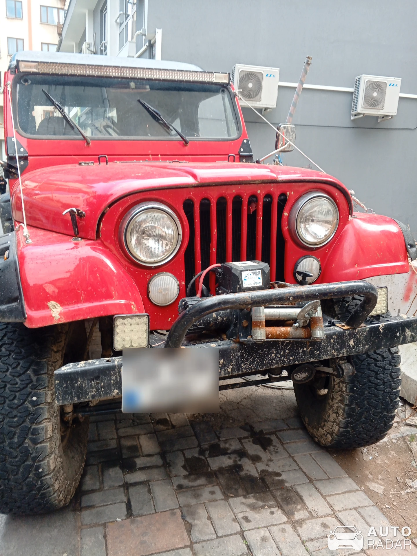 Jeep CJ7 spotted in Pamukkale