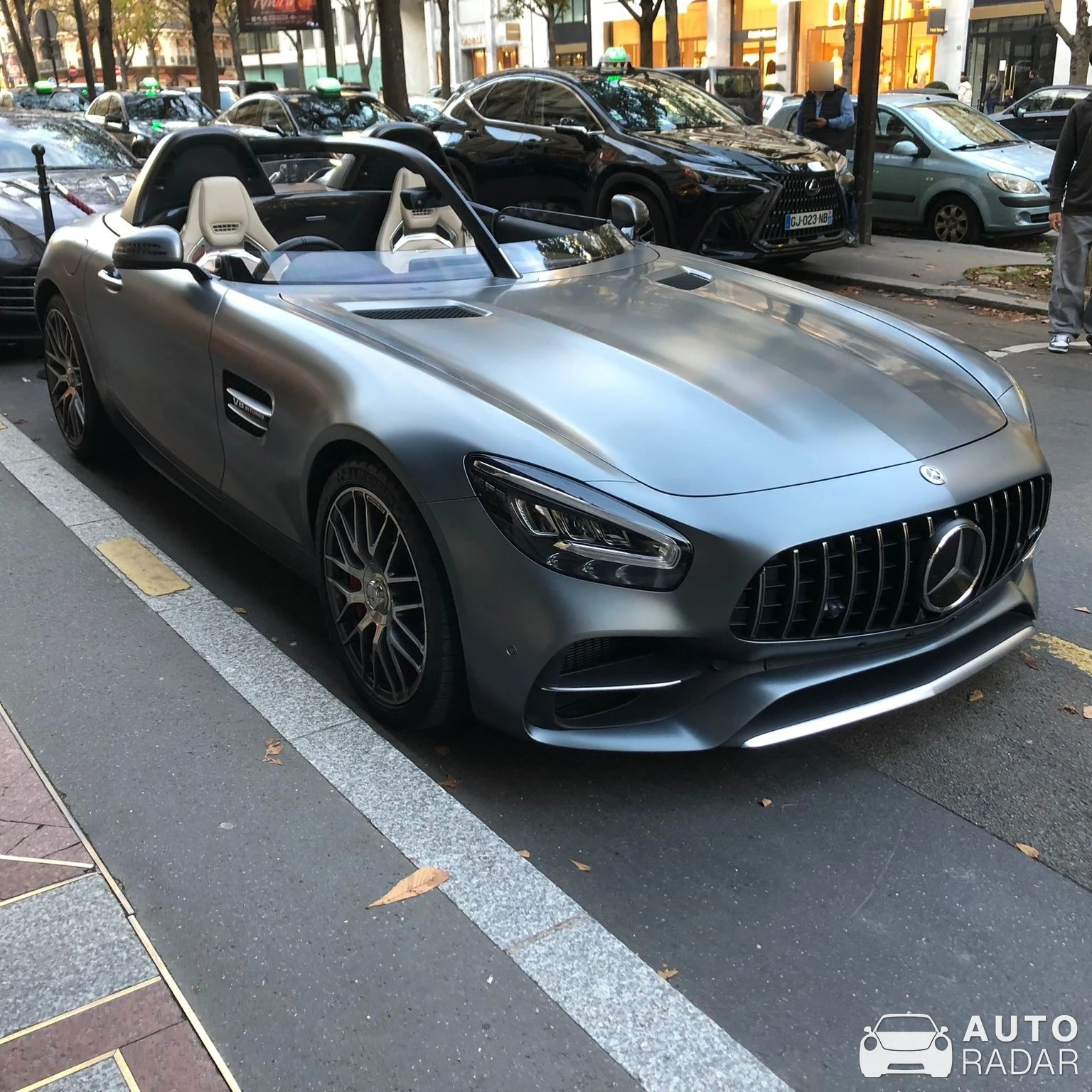 Mercedes-AMG GT R C190 Speedlegend spotted in Paris, France