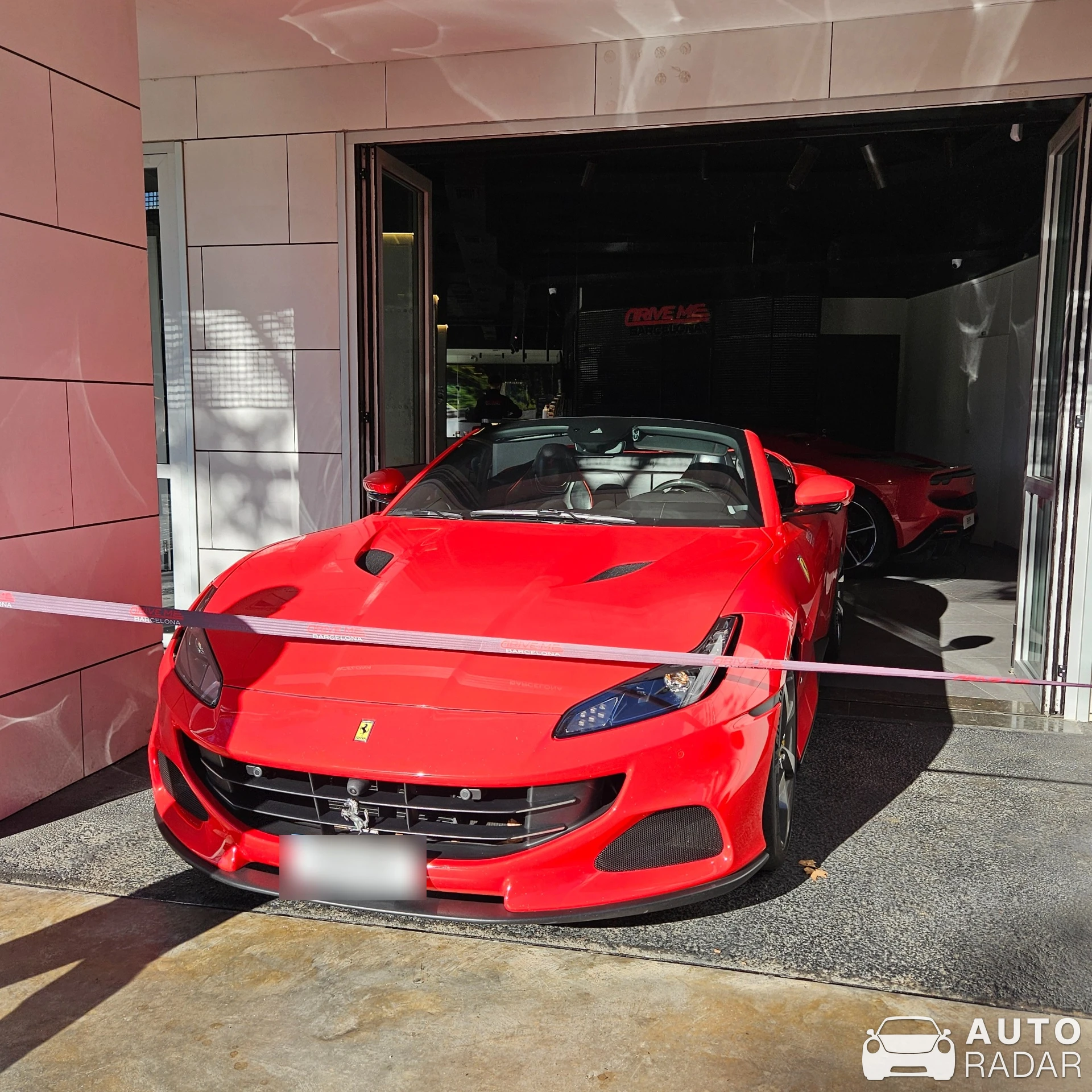 Ferrari Portofino spotted in Barcelona, Spain