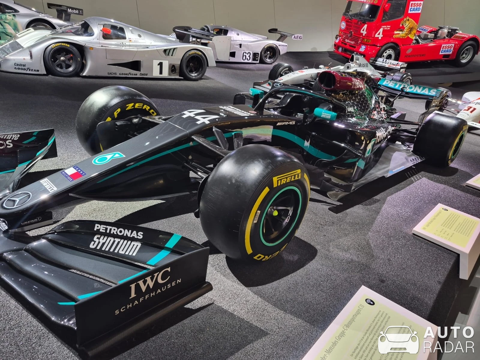 Mercedes-AMG F1 W12 E Performance spotted in Stuttgart