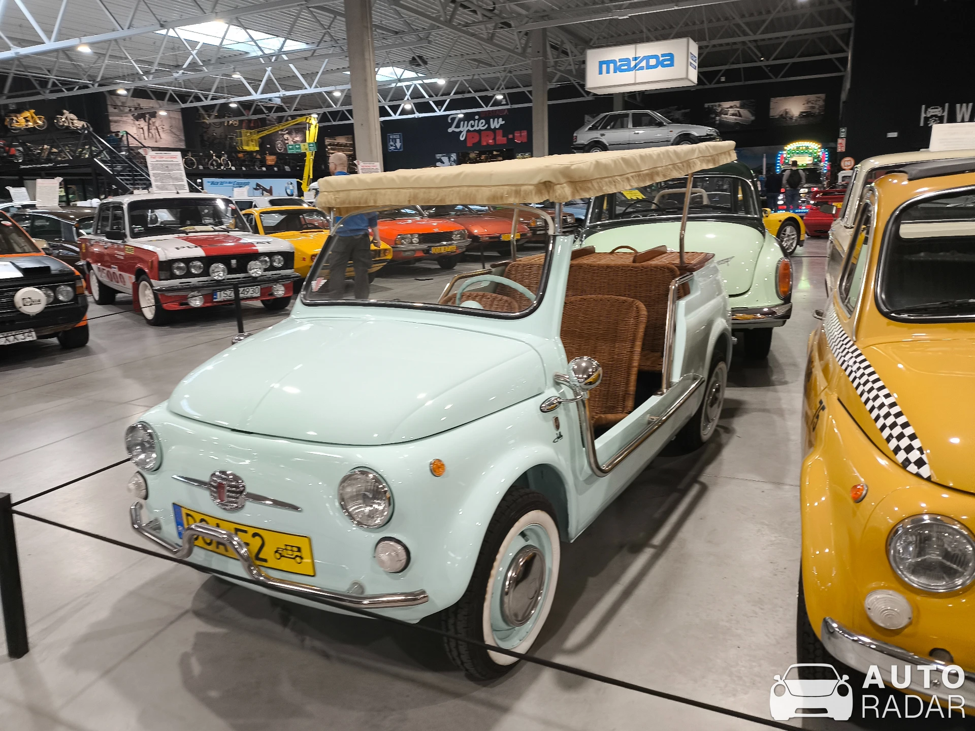 Fiat 500 Jolly spotted