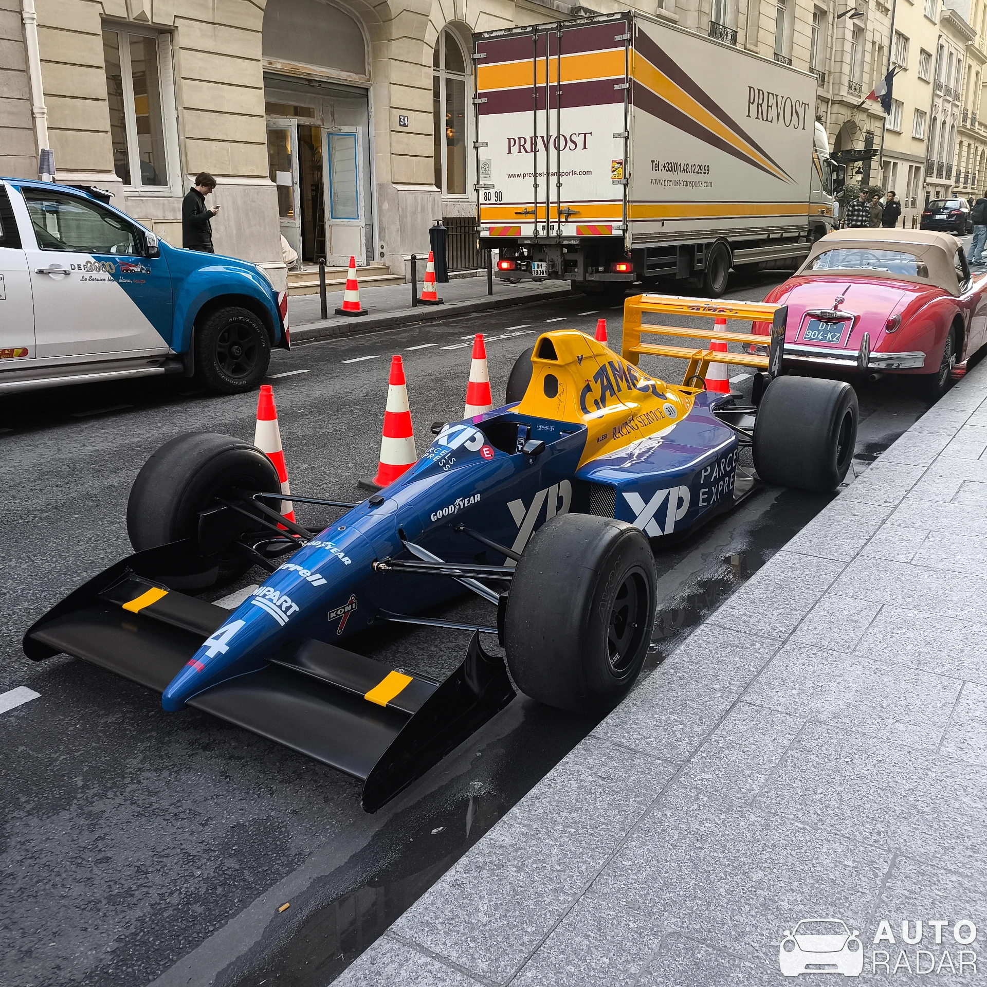Tyrrell 012 spotted in Paris