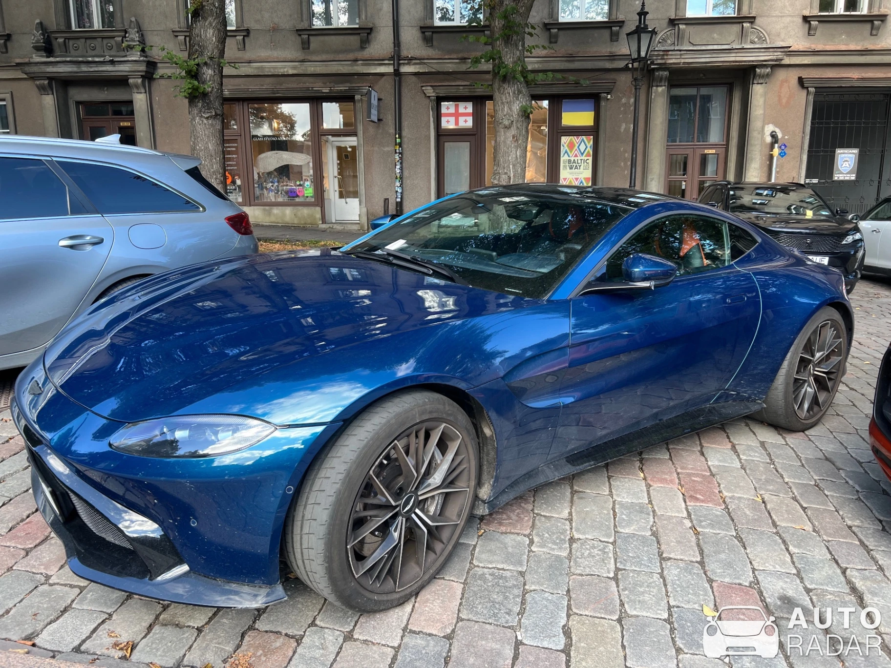 Aston Martin Vantage 2024 spotted in Tallinn, Estonia