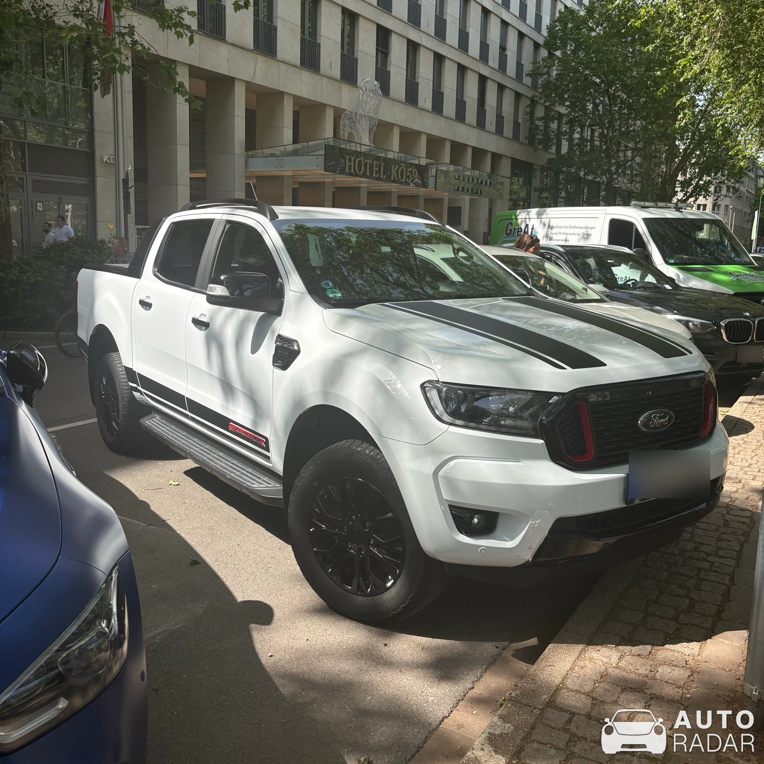 Ford Ranger Stormtrak spotted in Düsseldorf