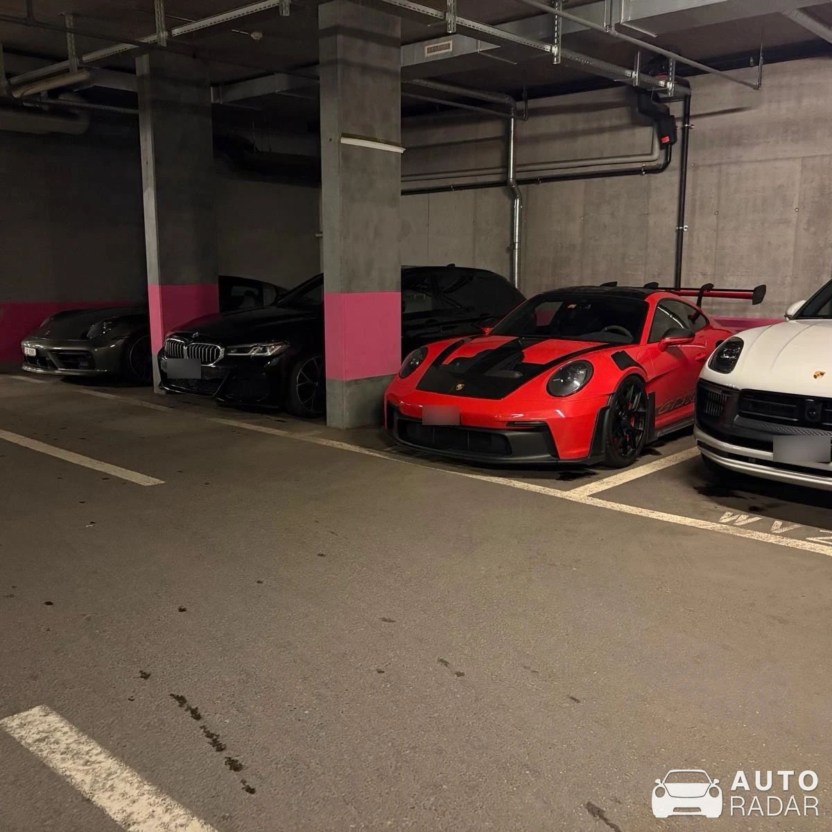 Porsche 992 GT3 RS MkI spotted in Val de Bagnes, Switzerland