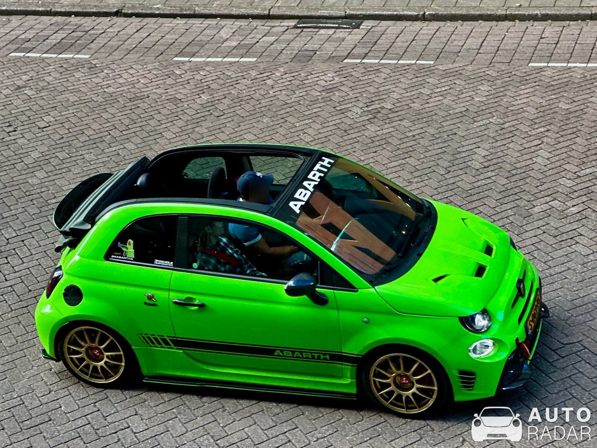 Abarth 500C spotted in Rotterdam