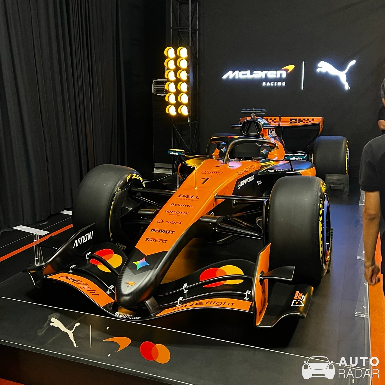 McLaren MCL40 spotted