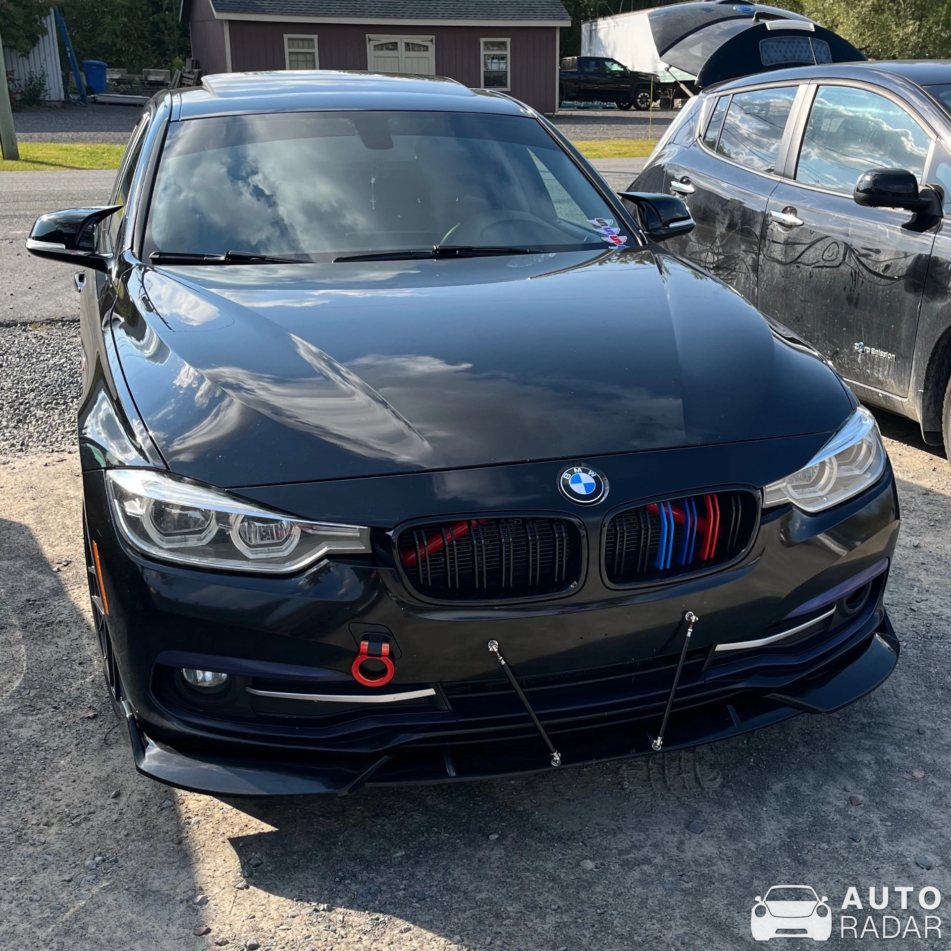 BMW 3 Series F30 spotted in Saint-Alphonse-de-Granby, Canada
