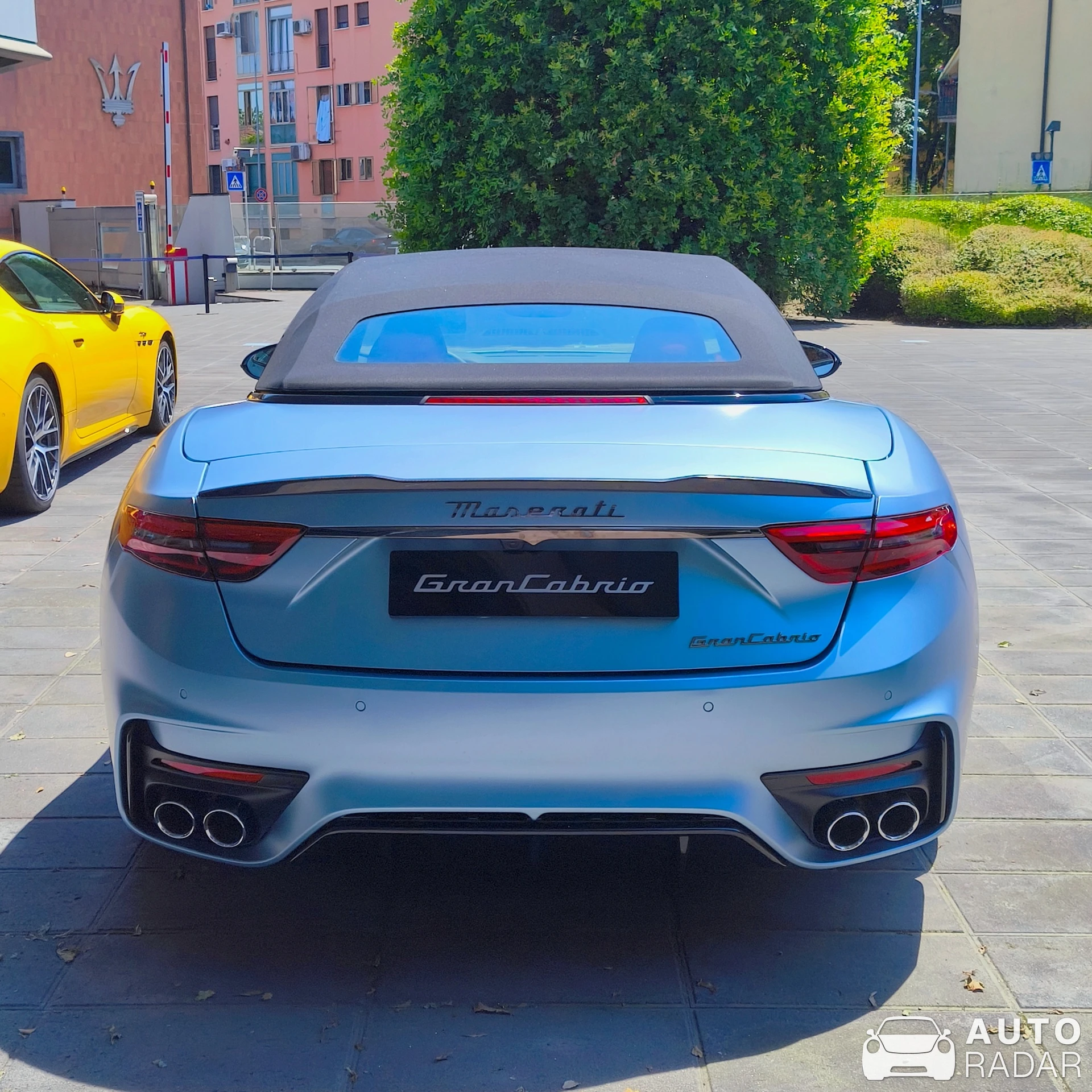 Maserati GranCabrio Folgore 2024 spotted in Modena