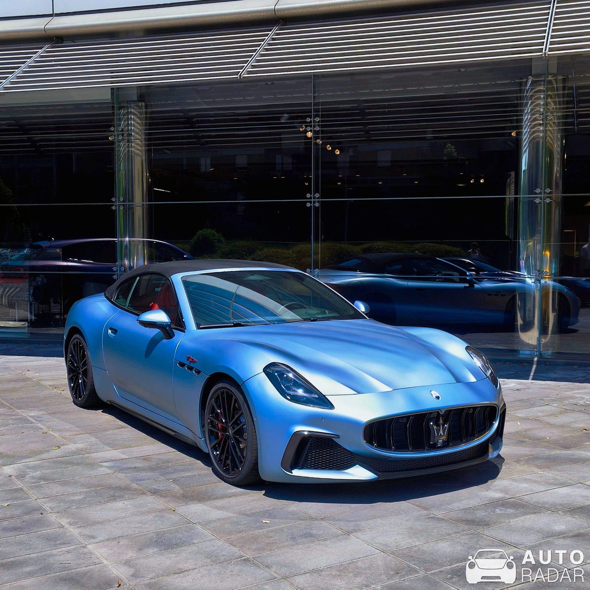 Maserati GranCabrio Folgore 2024 spotted in Modena, Italy